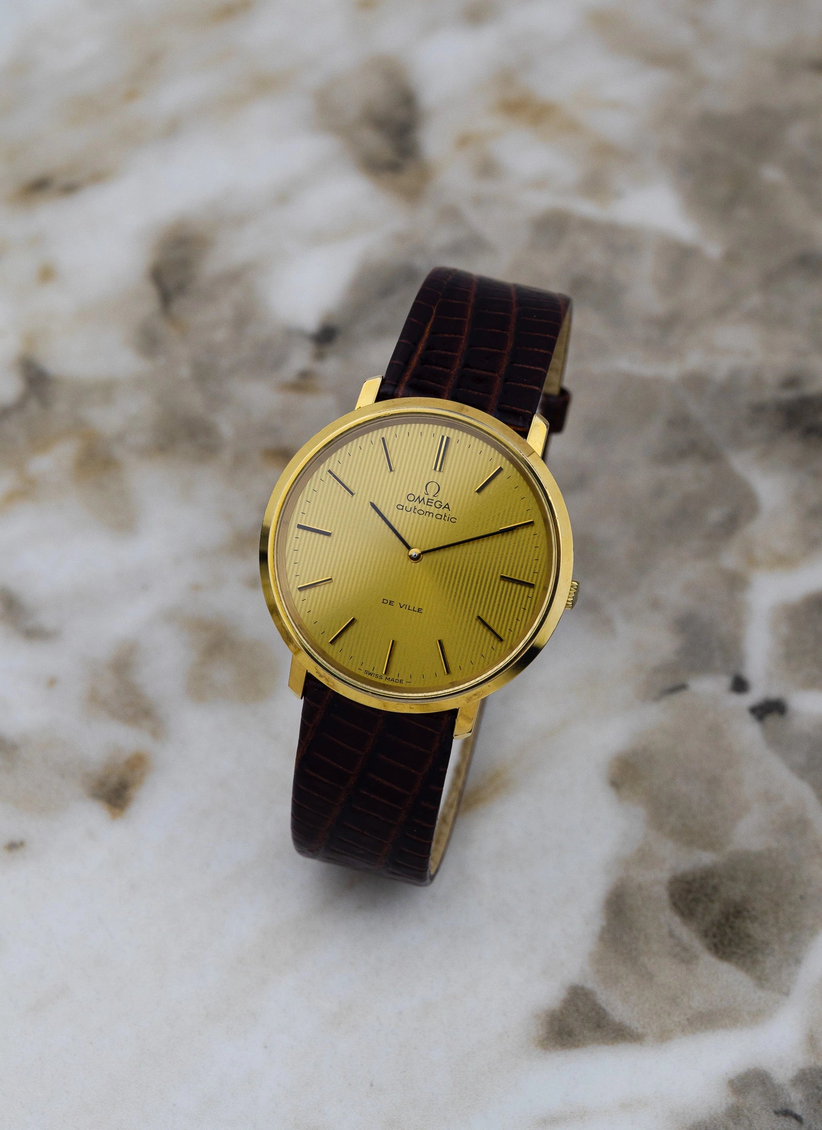 1973 Omega De Ville Tapestry Dial 151.0039 cal. 771 Serviced Full Set