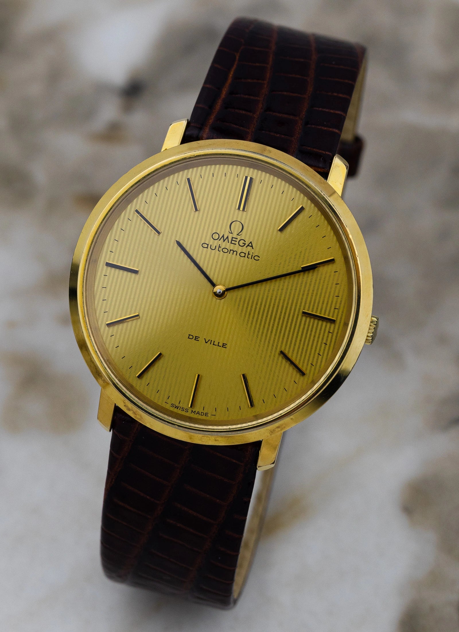 1973 Omega De Ville Tapestry Dial 151.0039 cal. 771 Serviced Full Set