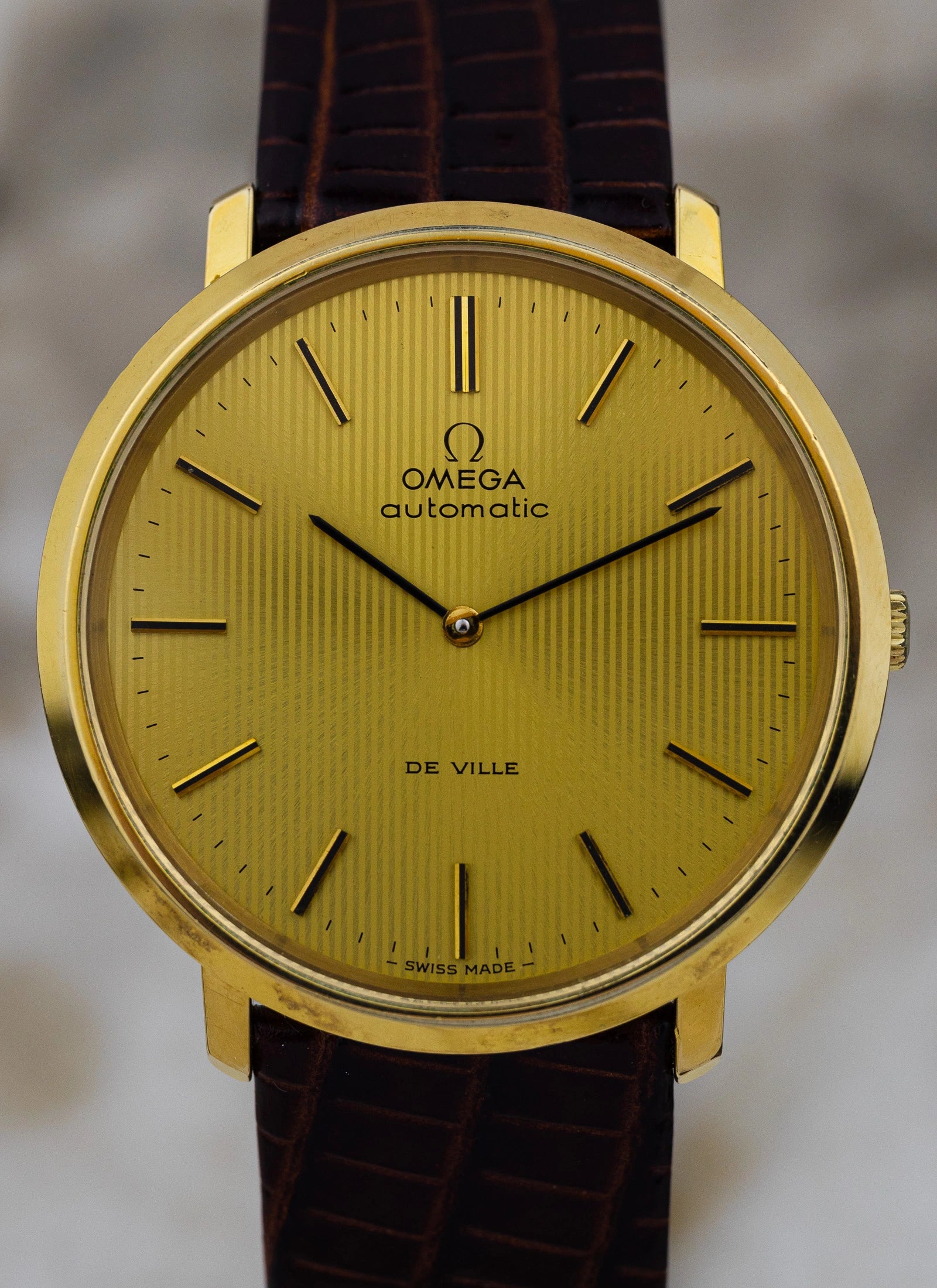 1973 Omega De Ville Tapestry Dial 151.0039 cal. 771 Serviced Full Set