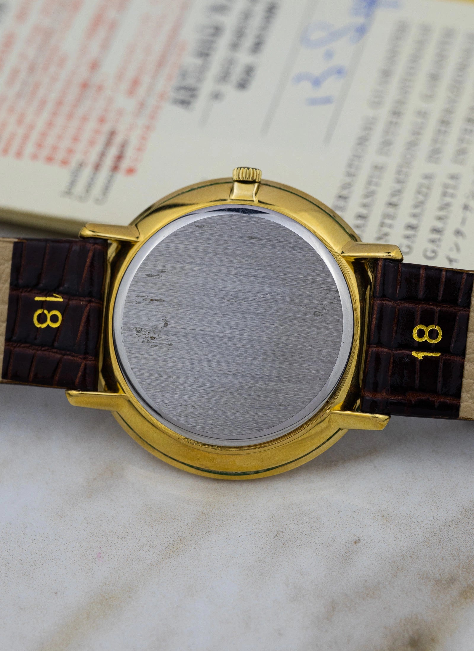 1973 Omega De Ville Tapestry Dial 151.0039 cal. 771 Serviced Full Set