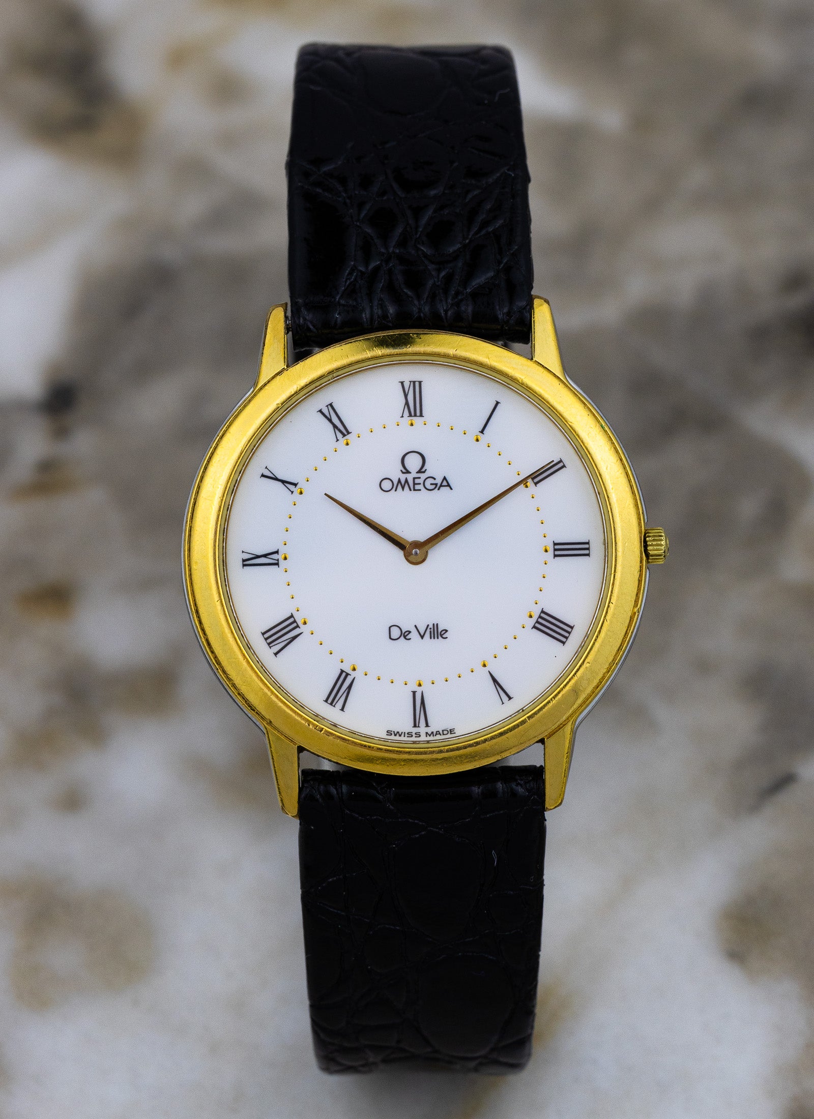 1984 Omega De Ville Roman Dial 195.0048 cal. 1378