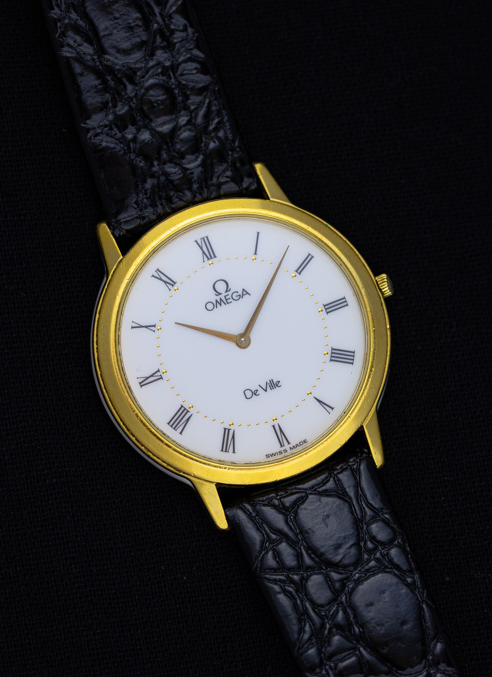1984 Omega De Ville Roman Dial 195.0048 cal. 1378