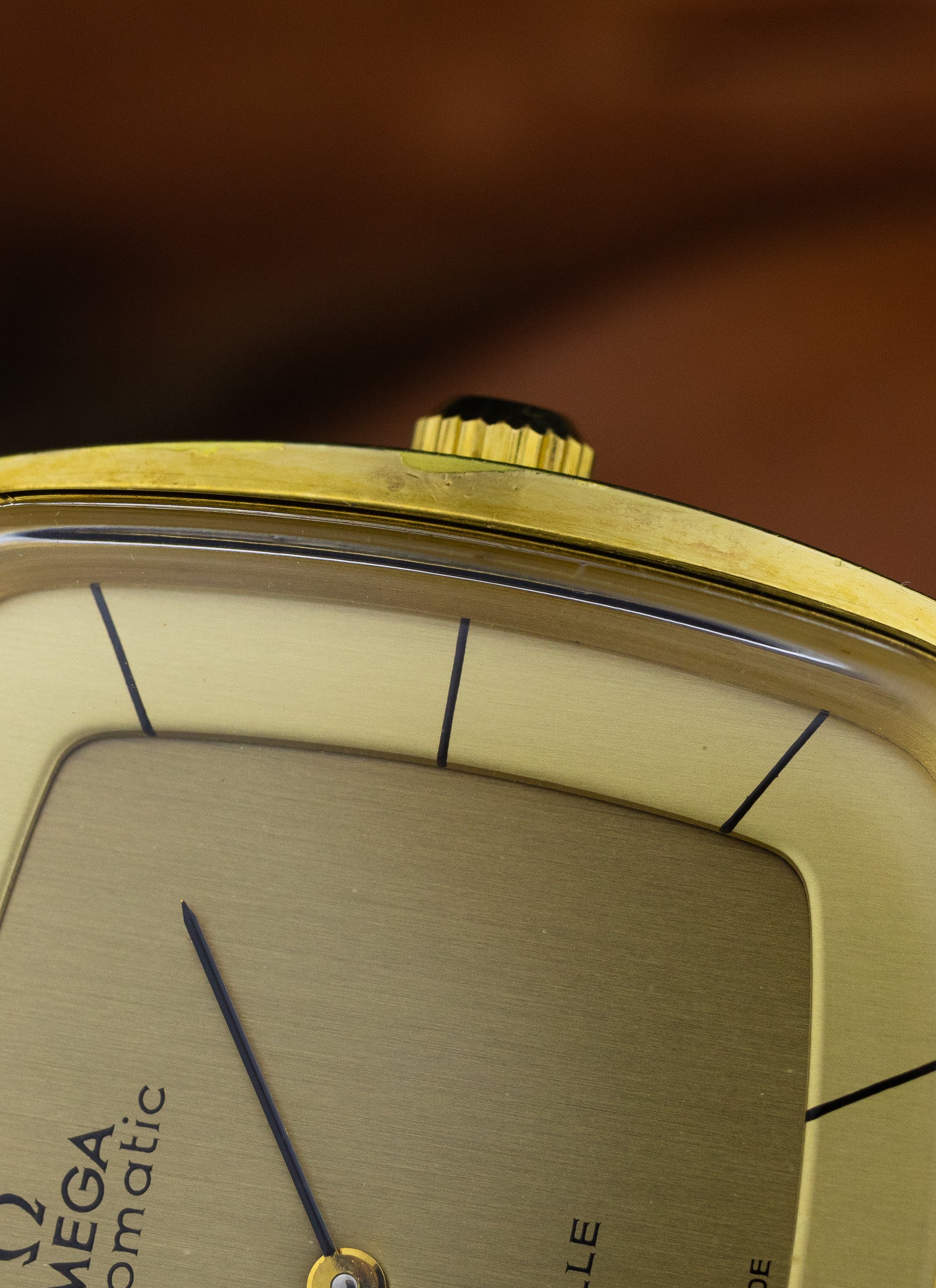 1970s Omega De Ville TV Dial 155.003 cal. 711 Box