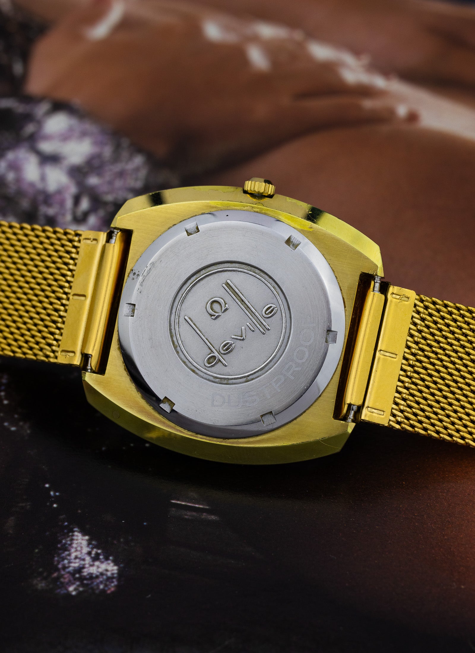 1970s Omega De Ville TV Dial 155.003 cal. 711 Box