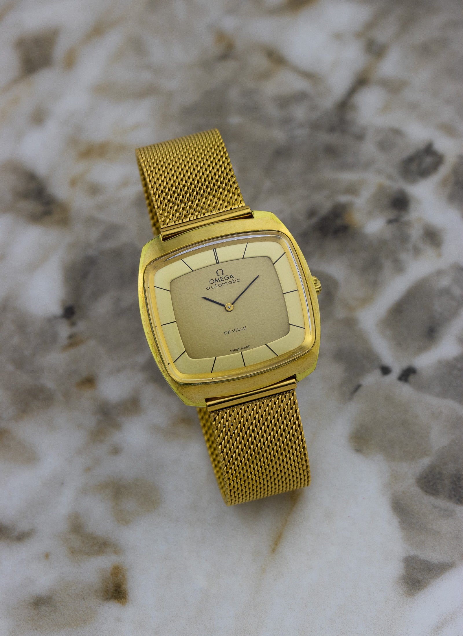 1970s Omega De Ville TV Dial 155.003 cal. 711 Box