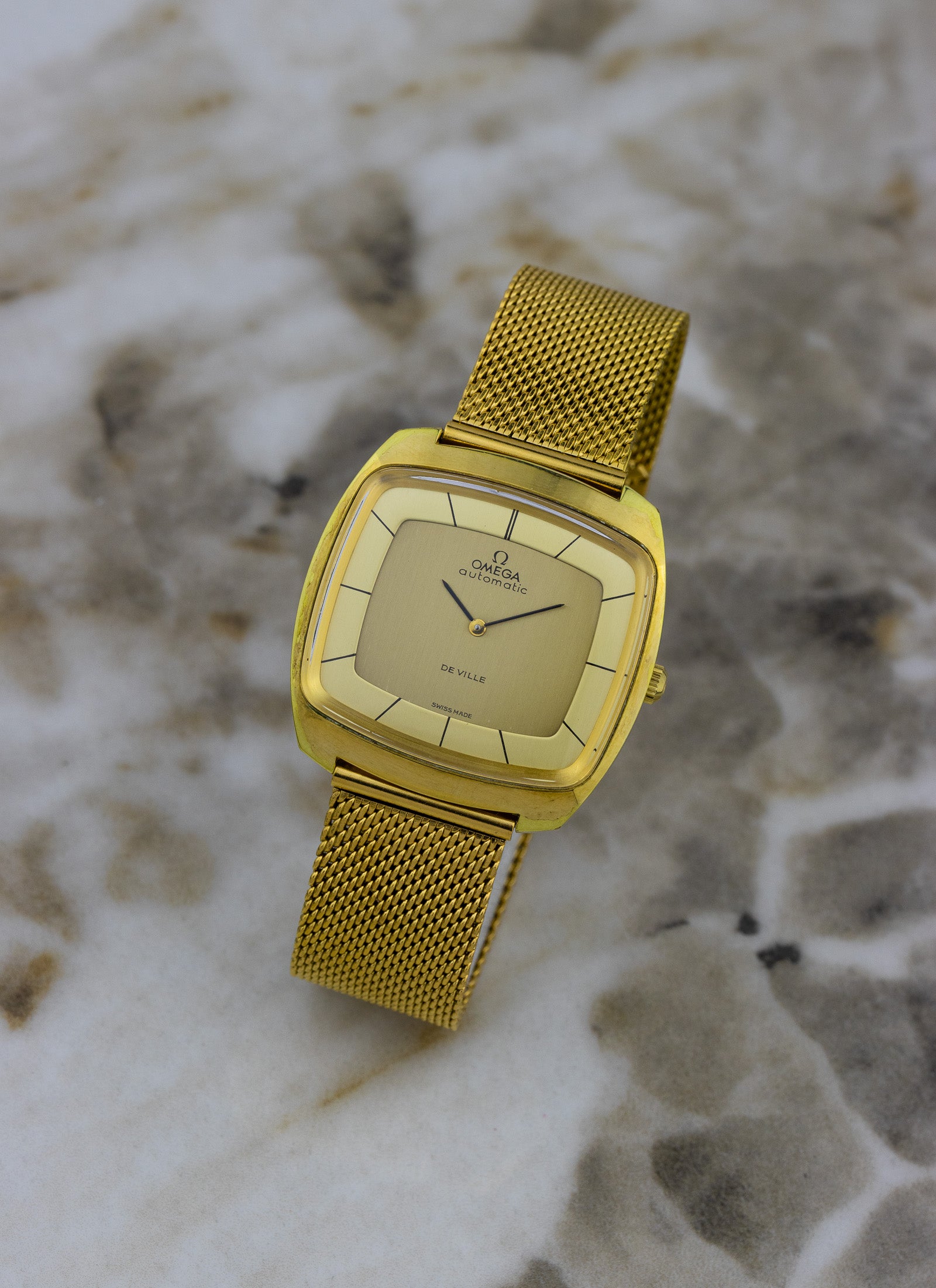 1970s Omega De Ville TV Dial 155.003 cal. 711 Box