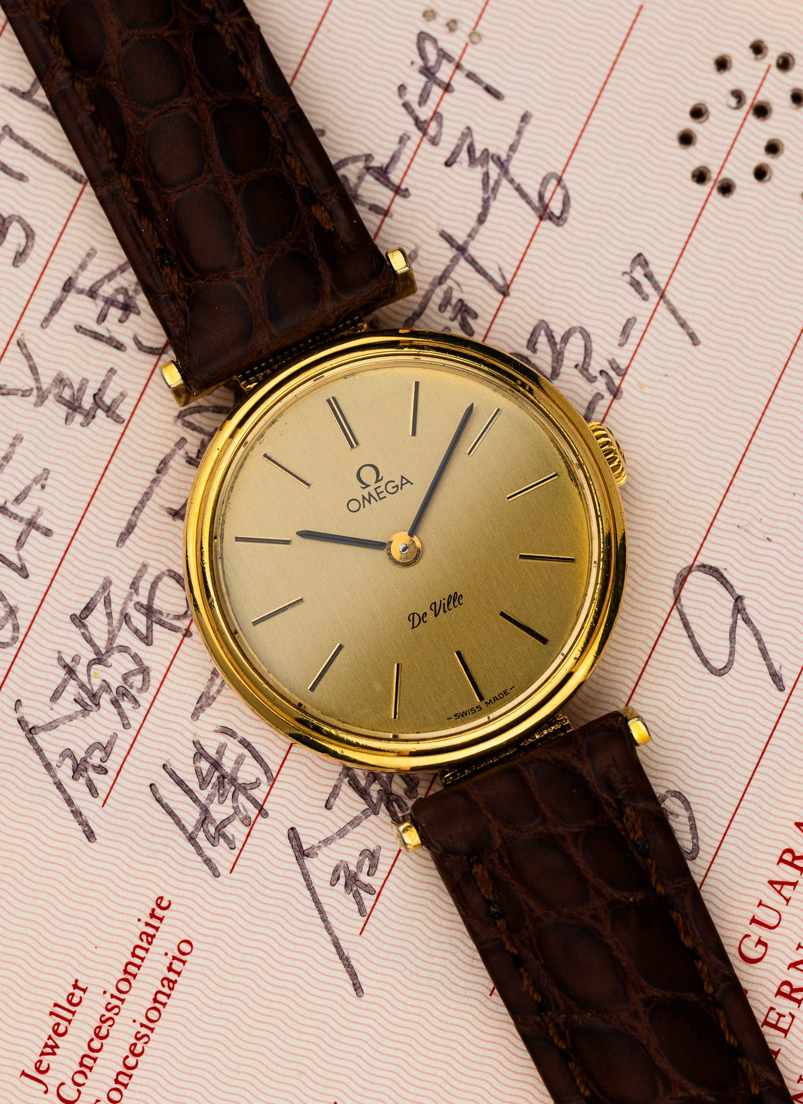 1979 Lady Omega De Ville 511.0557 cal. 625 Serviced Full Set