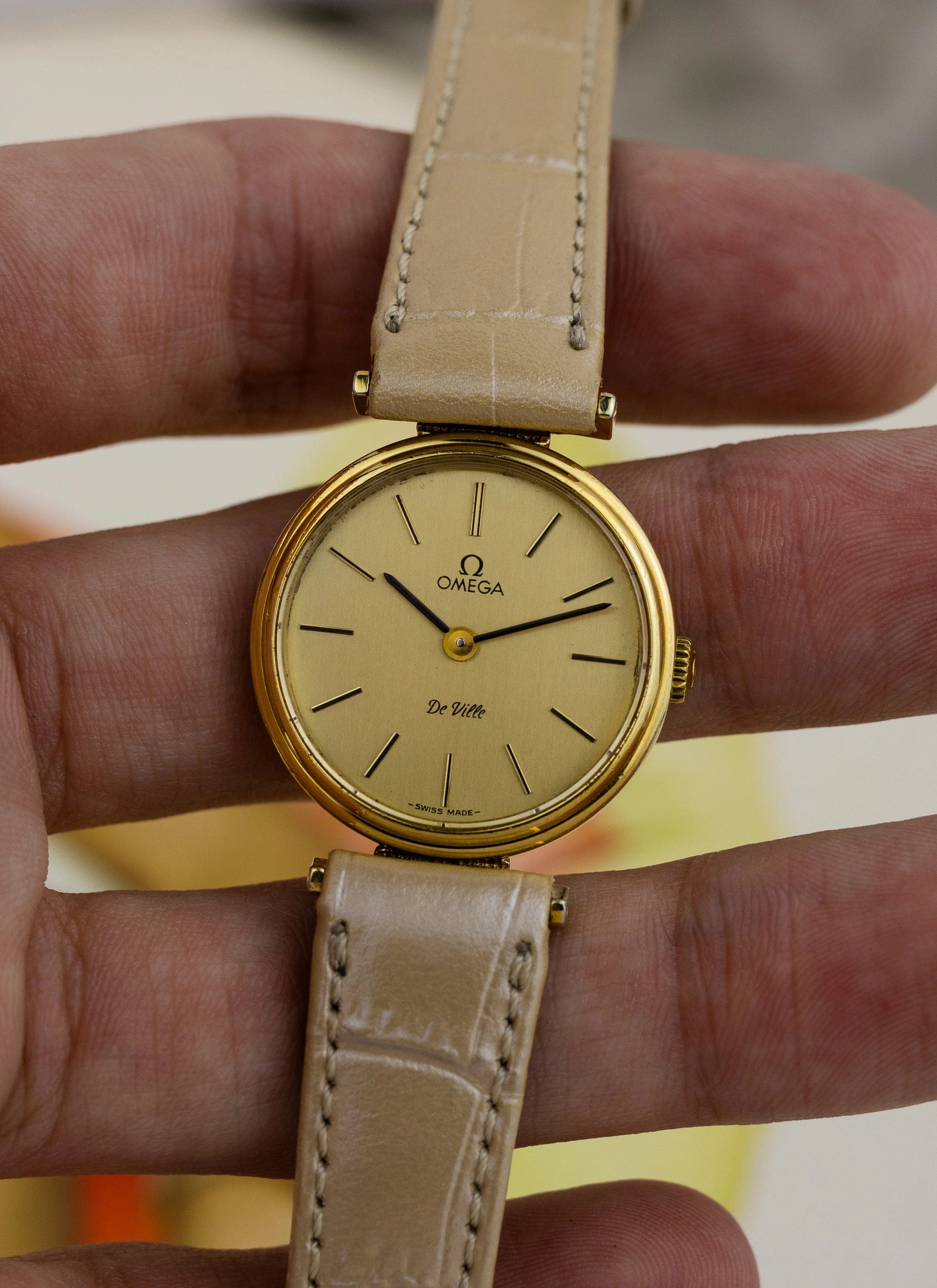 1979 Lady Omega De Ville 511.0557 Full Set cal. 625 Serviced