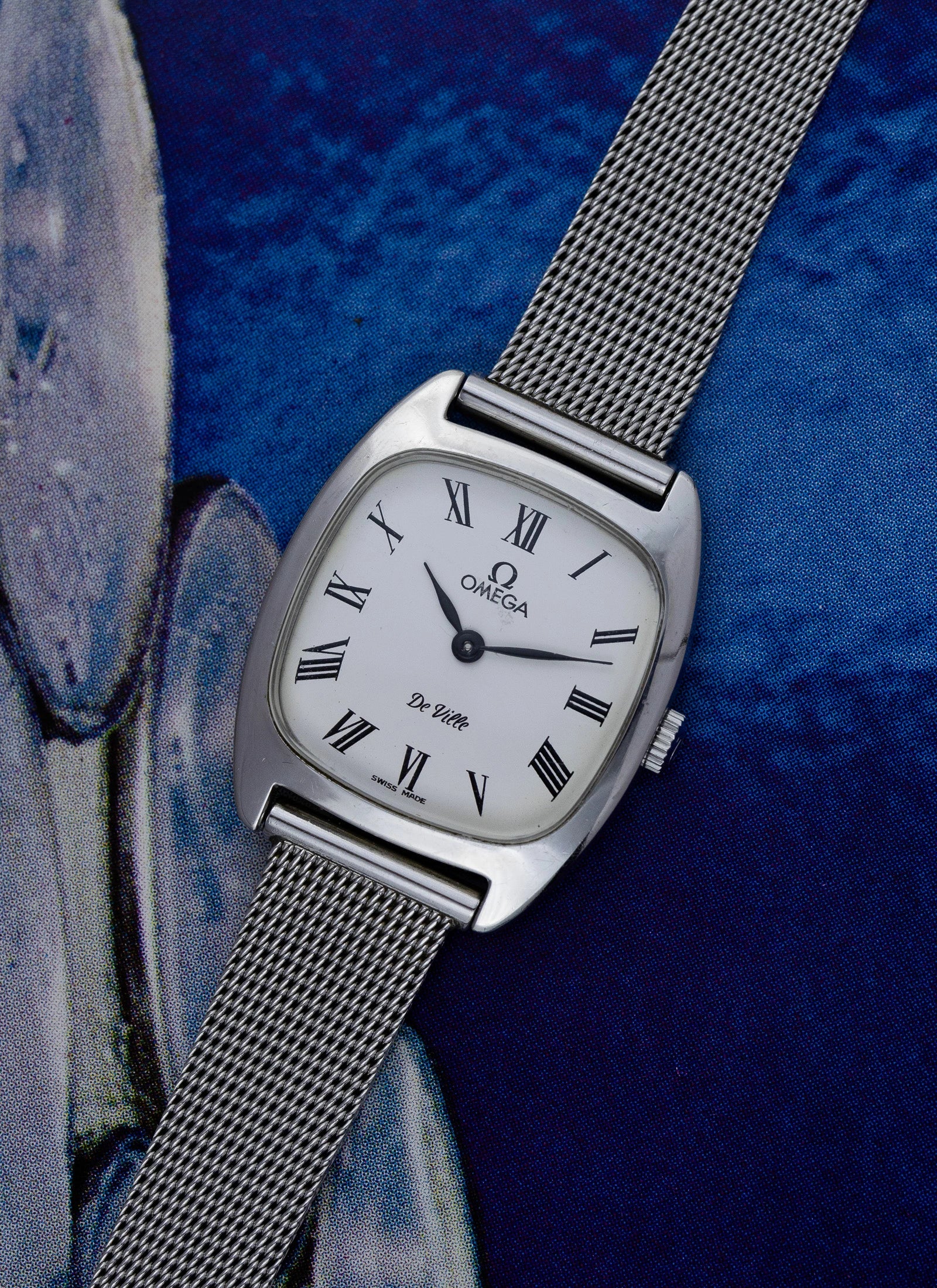1979 Lady Omega De Ville Mesh Bracelet 511.0531 cal. 625 Serviced