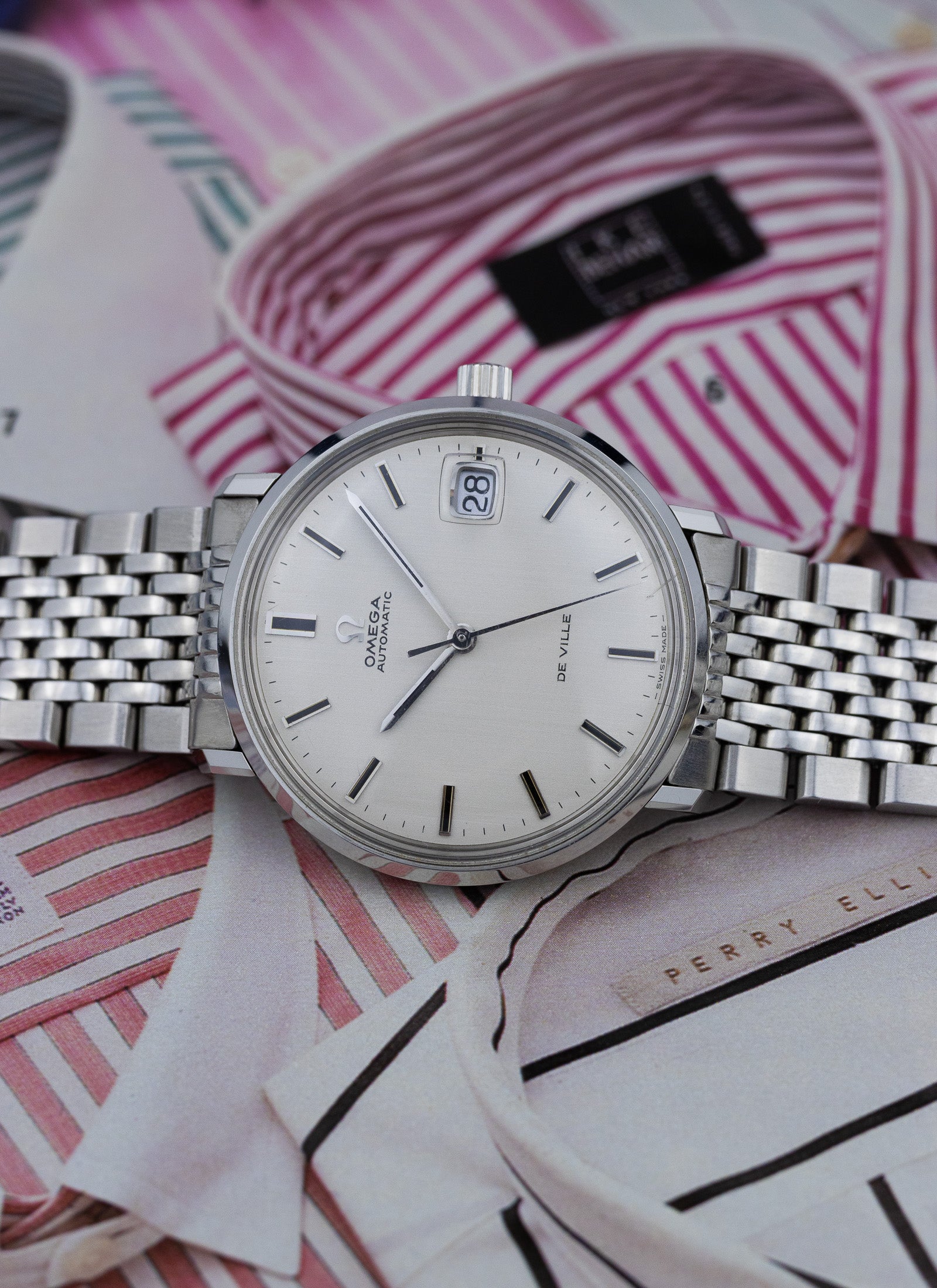 1970s Omega De Ville BOR Bracelet 166.033 cal. 565