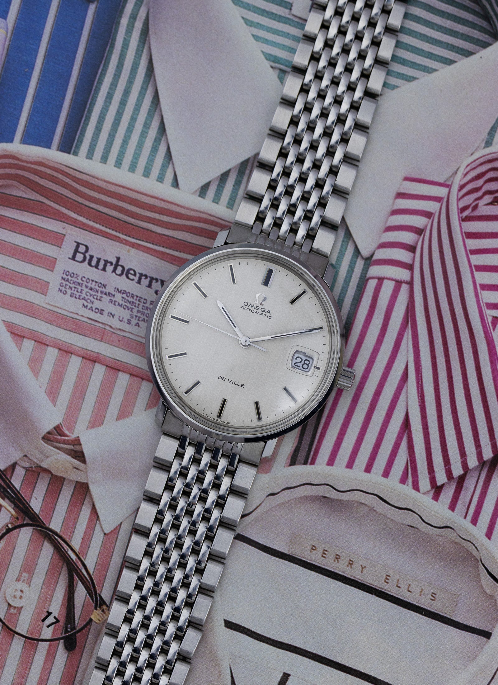 1970s Omega De Ville BOR Bracelet 166.033 cal. 565