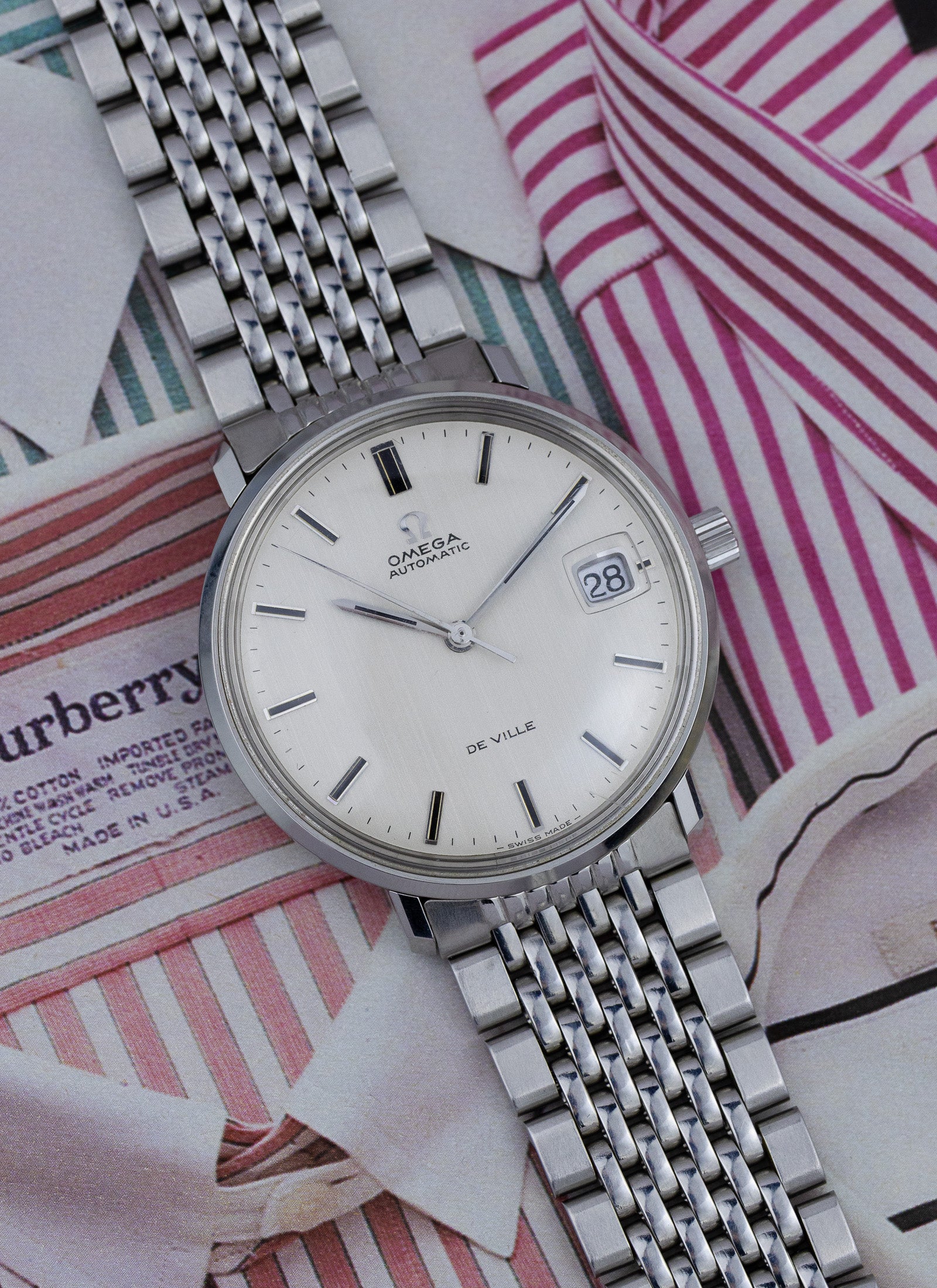 1970s Omega De Ville BOR Bracelet 166.033 cal. 565