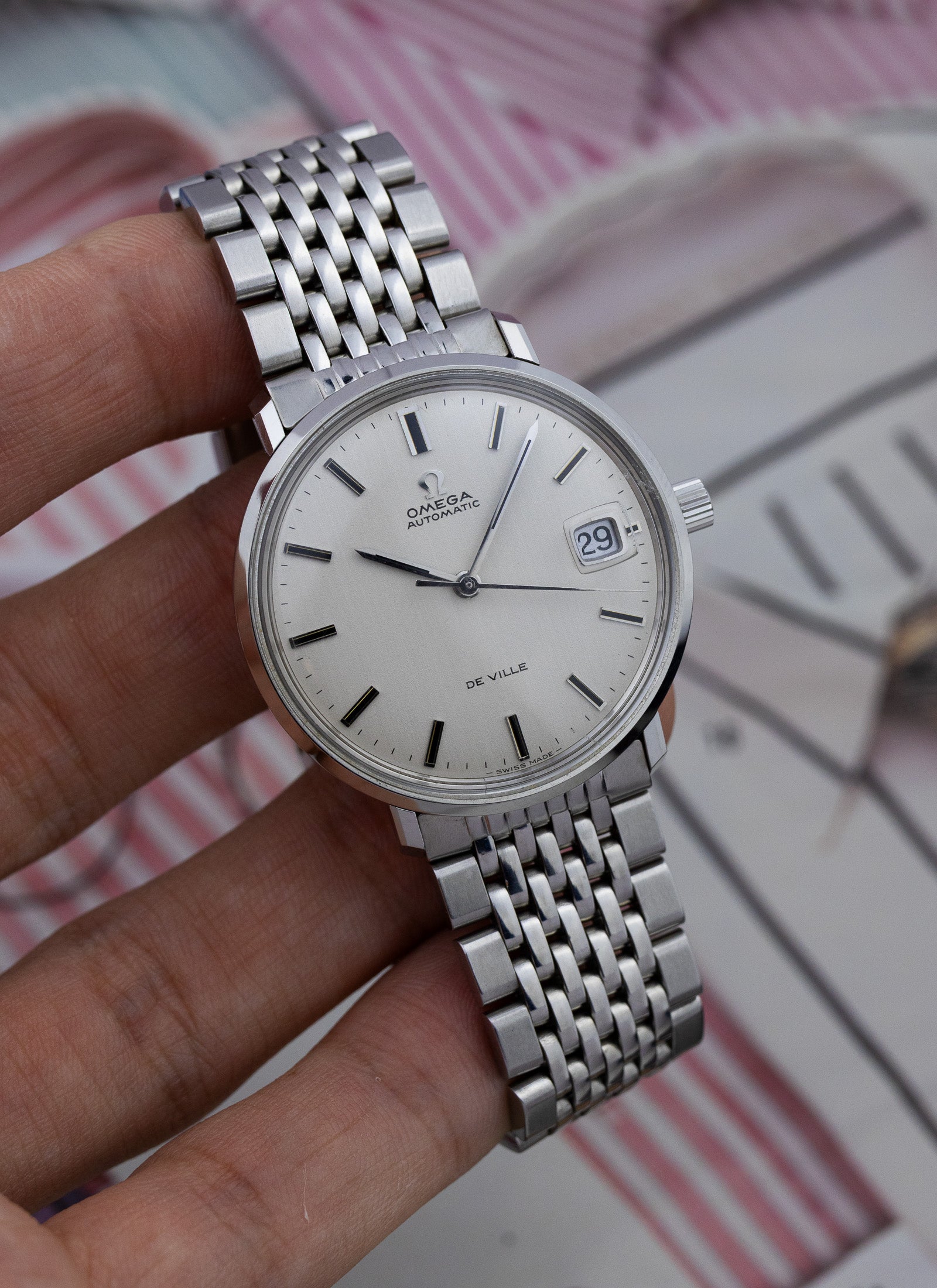 1970s Omega De Ville BOR Bracelet 166.033 cal. 565