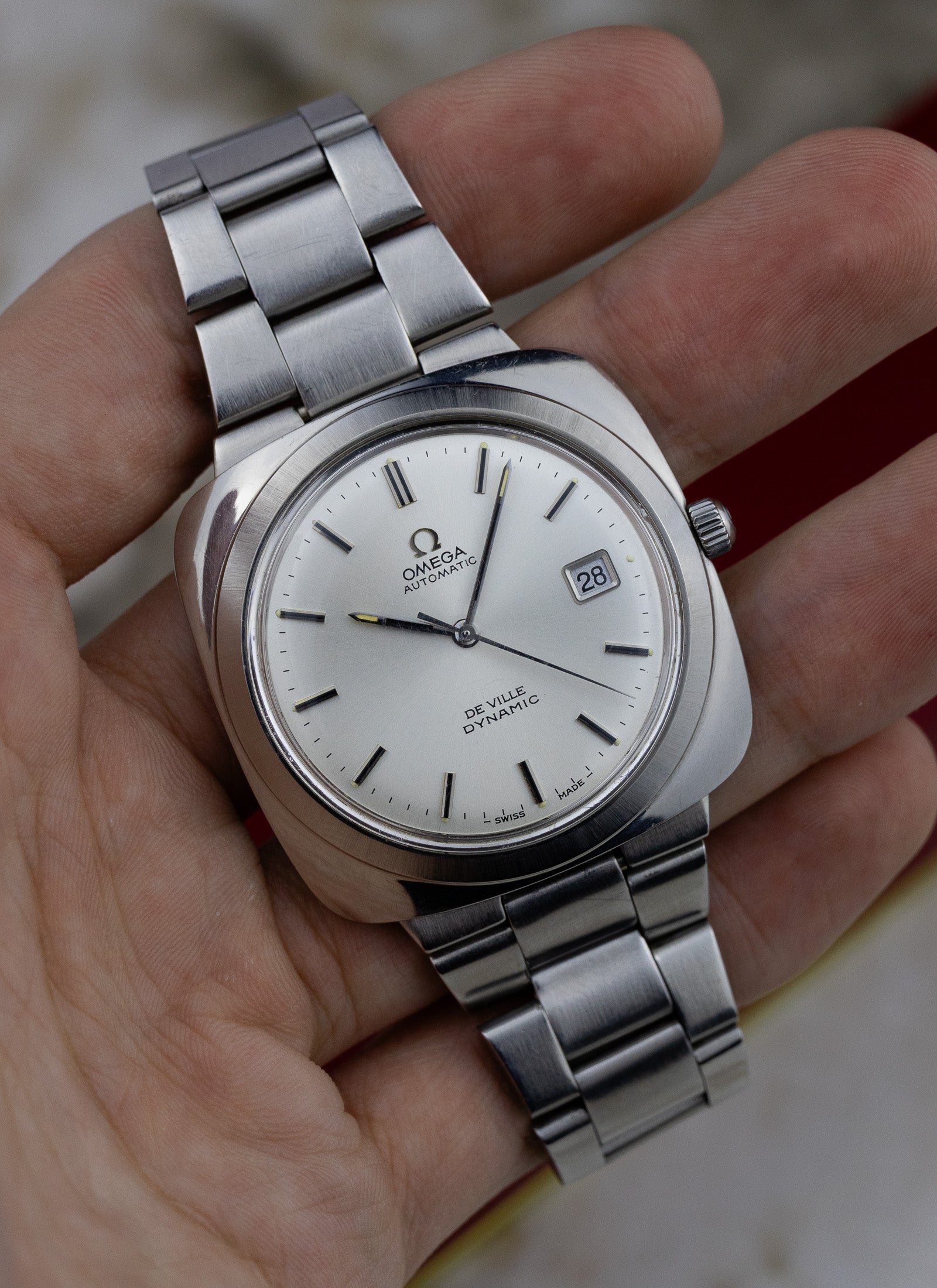 1970s Omega De Ville Dynamic 166.0145 cal. 565 Polski Full Set