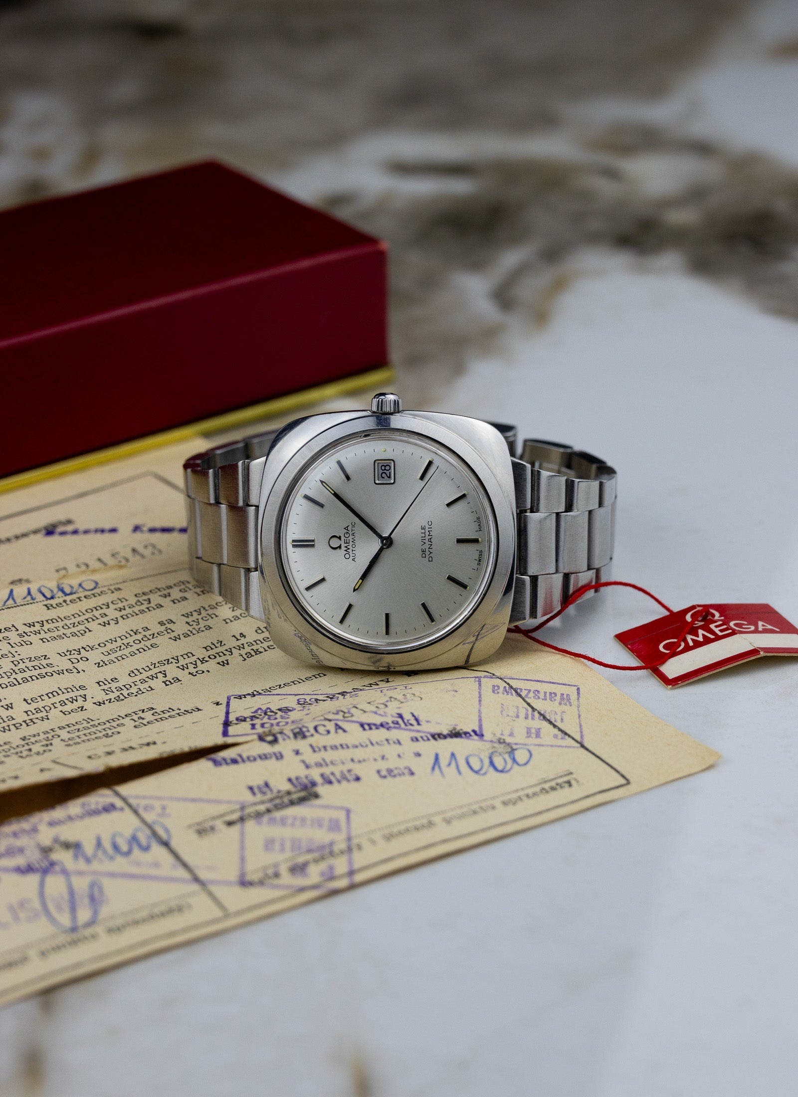 1970s Omega De Ville Dynamic 166.0145 cal. 565 Polski Full Set