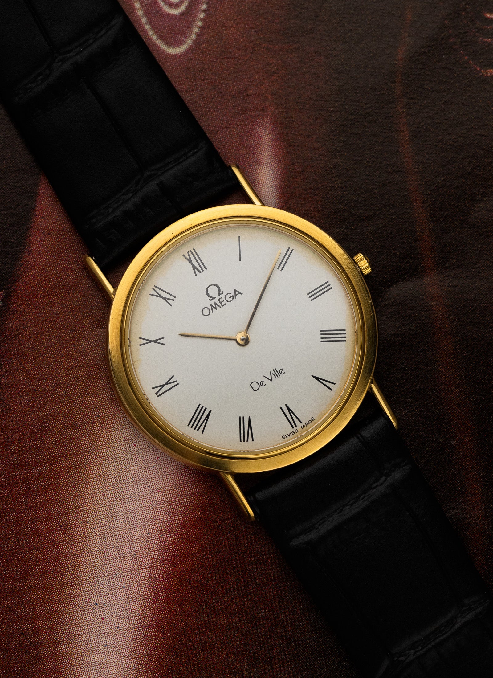 1980s Omega De Ville Ultra Slim cal. 1377