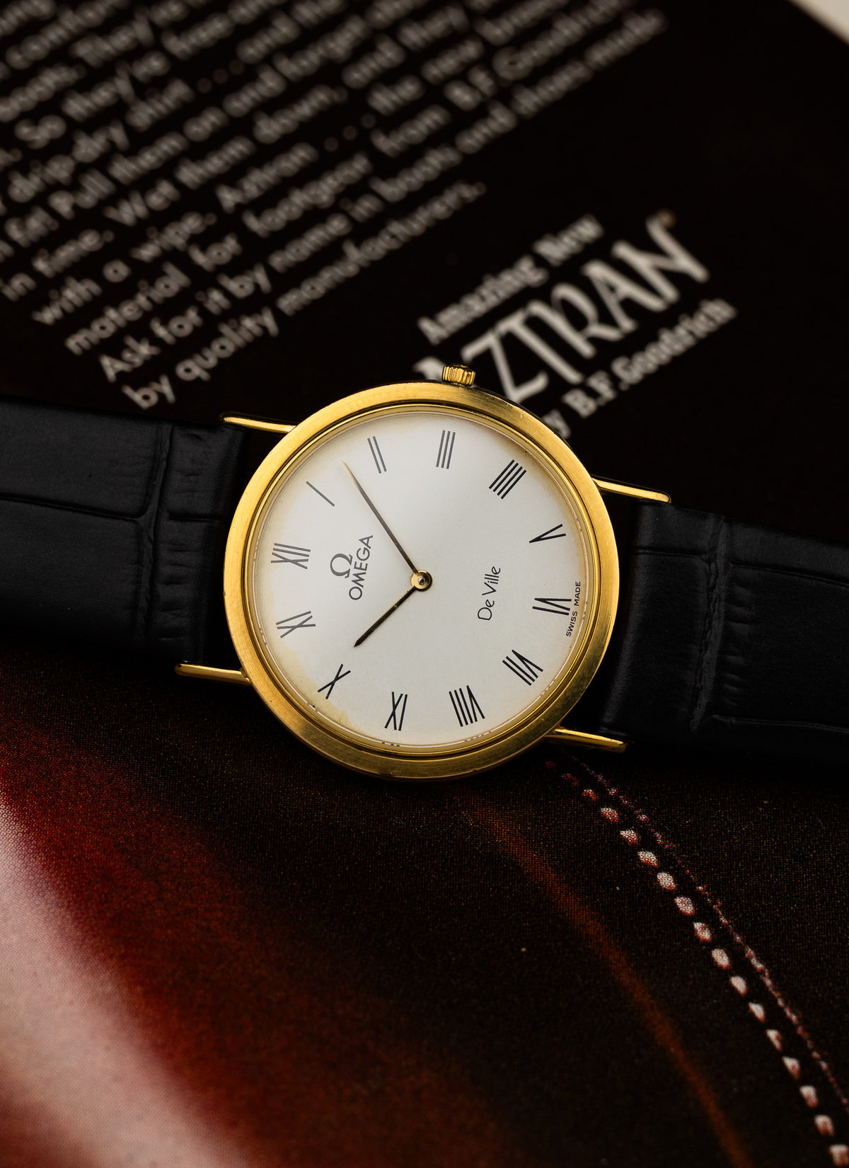 1980s Omega De Ville Ultra Slim cal. 1377