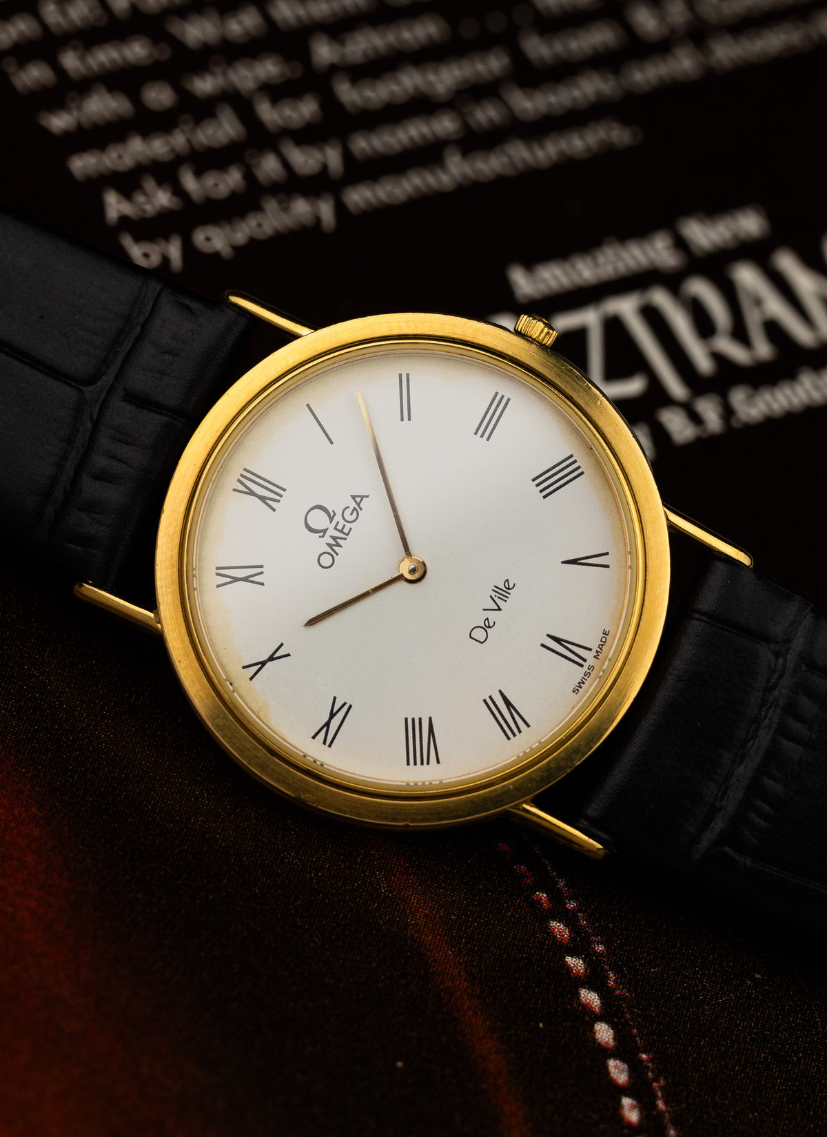 1980s Omega De Ville Ultra Slim cal. 1377