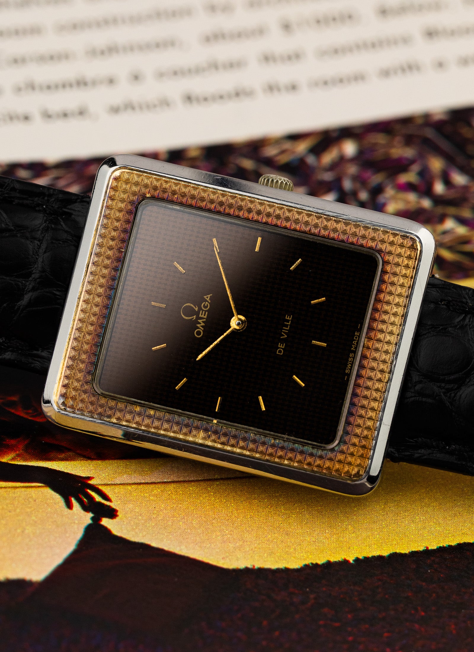 1978 Omega De Ville Tank Pavé d'Or 111.0136 8423 cal. 625 Serviced