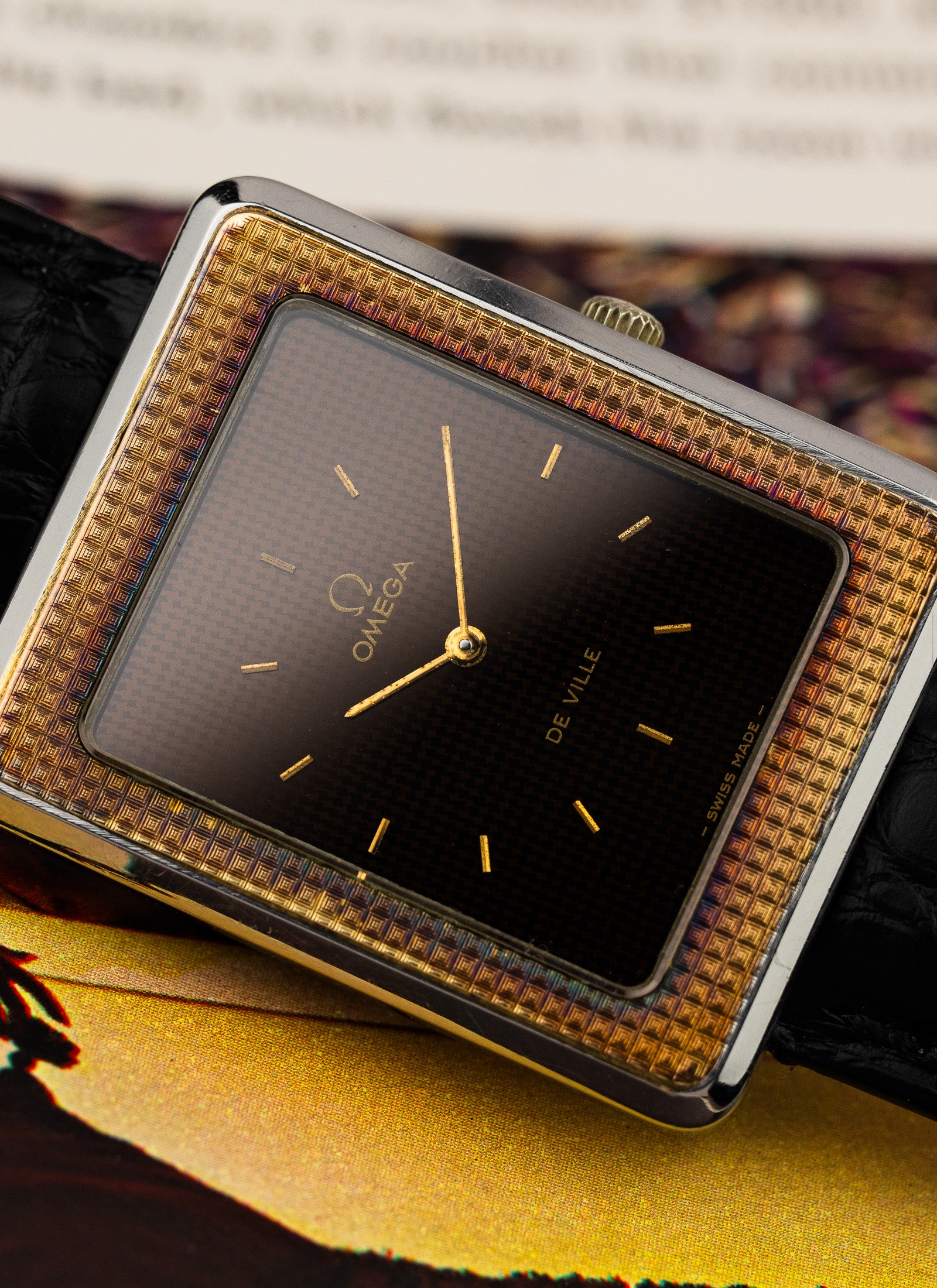 1978 Omega De Ville Tank Pavé d'Or 111.0136 8423 cal. 625 Serviced