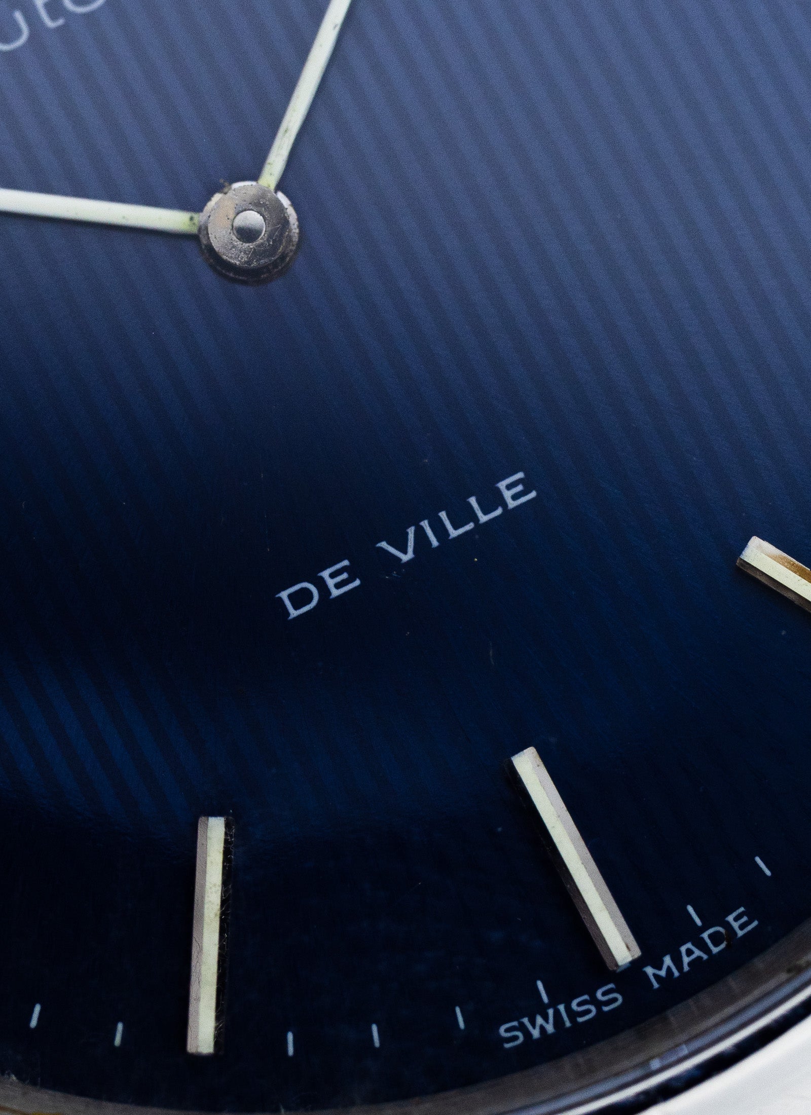 1968 Omega De Ville Blue Tapestry Dial 151.0039 cal. 711
