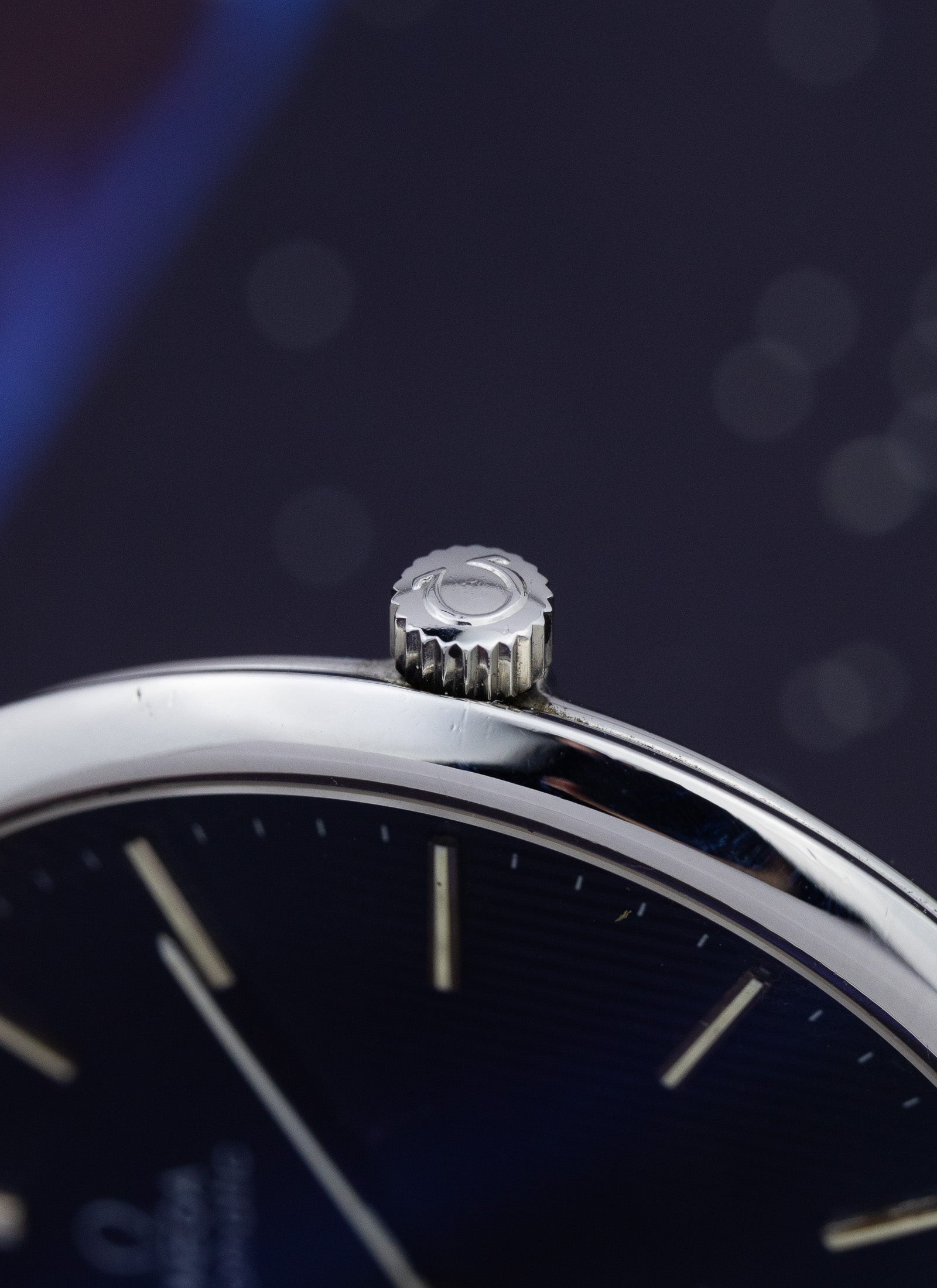 1968 Omega De Ville Blue Tapestry Dial 151.0039 cal. 711