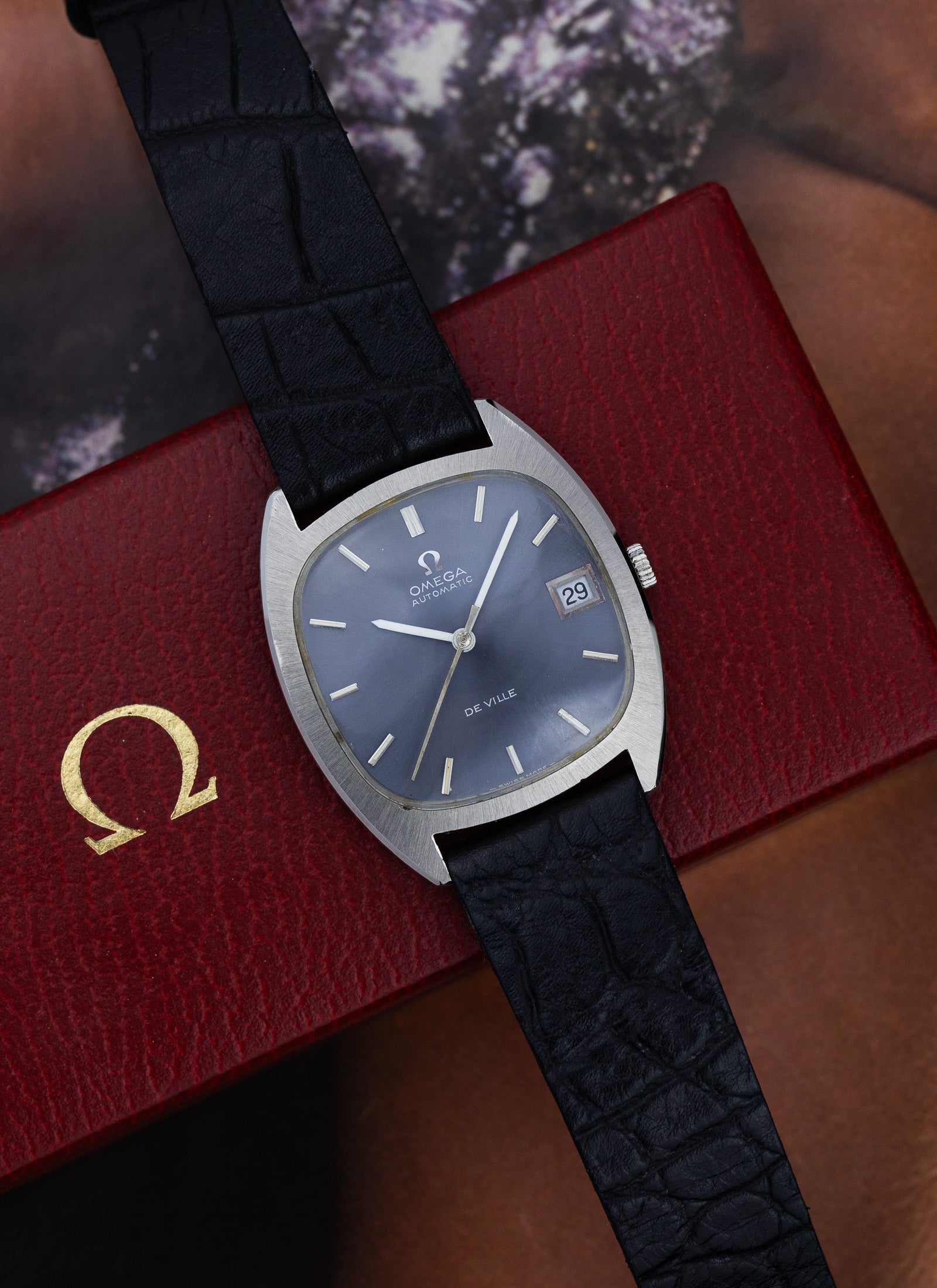 1970 Omega De Ville Gray Dial 162.045 cal. 1002 Full Set