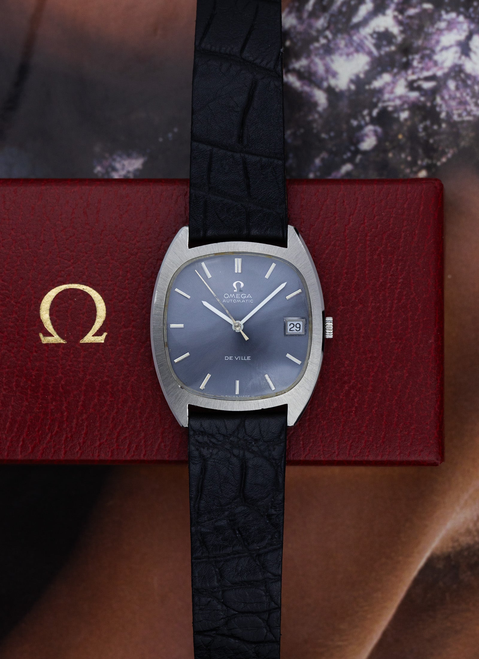 1970 Omega De Ville Gray Dial 162.045 cal. 1002 Full Set