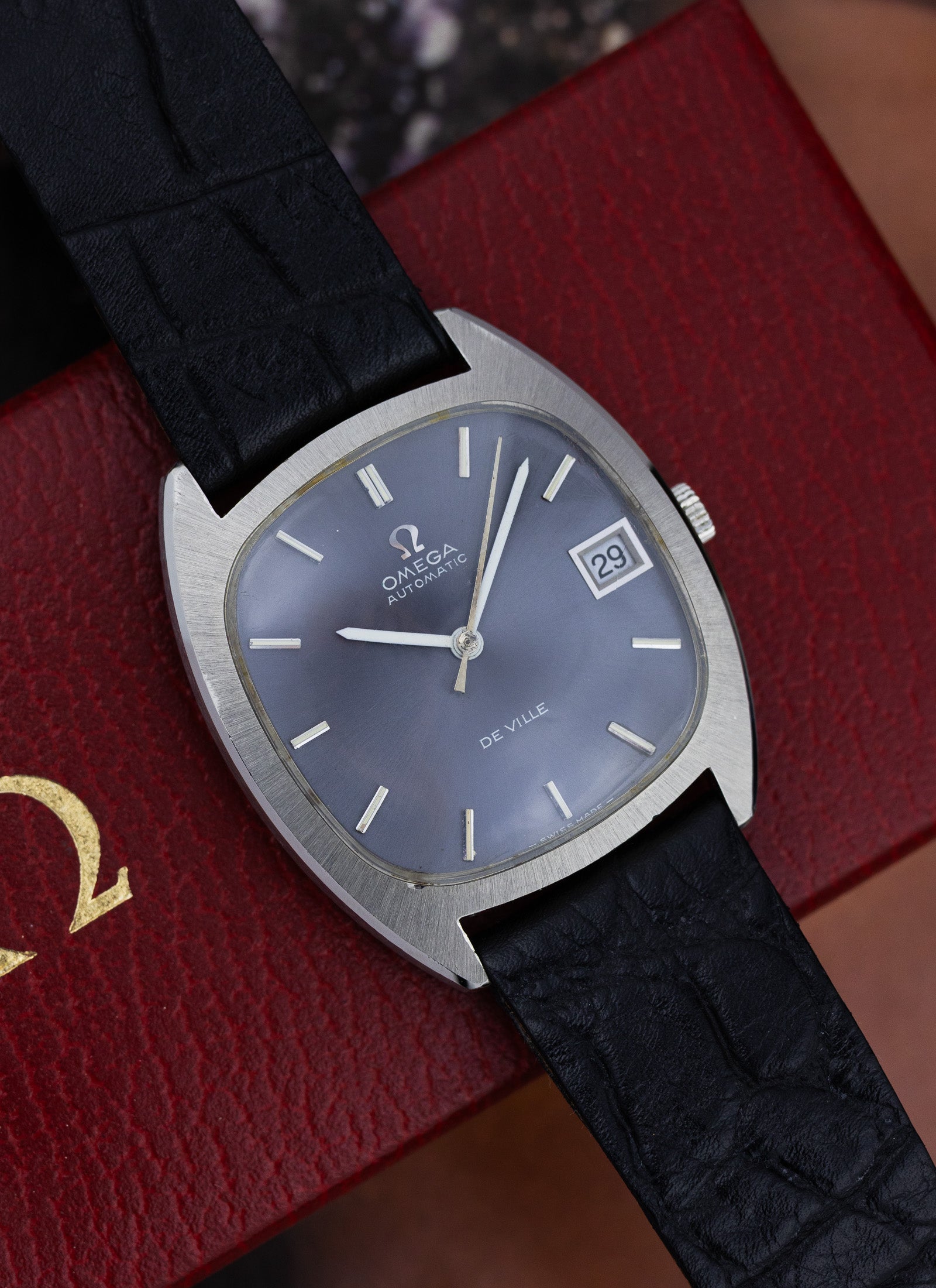 1970 Omega De Ville Gray Dial 162.045 cal. 1002 Full Set