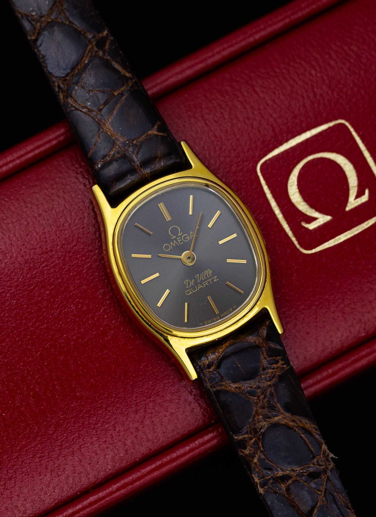 1980 Lady Omega De Ville 591.0079 cal. 1350 Box