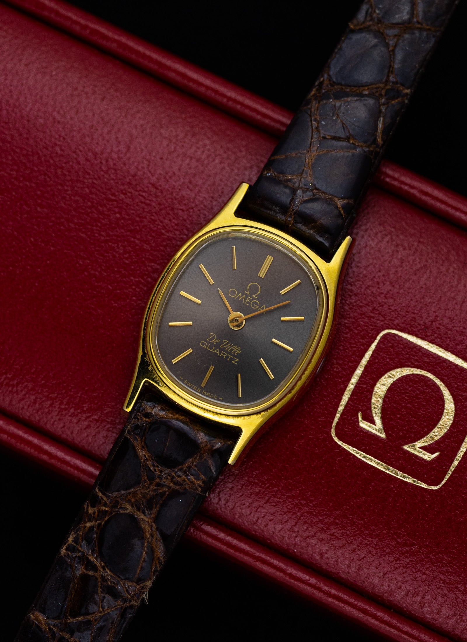 1980 Lady Omega De Ville 591.0079 cal. 1350 Box