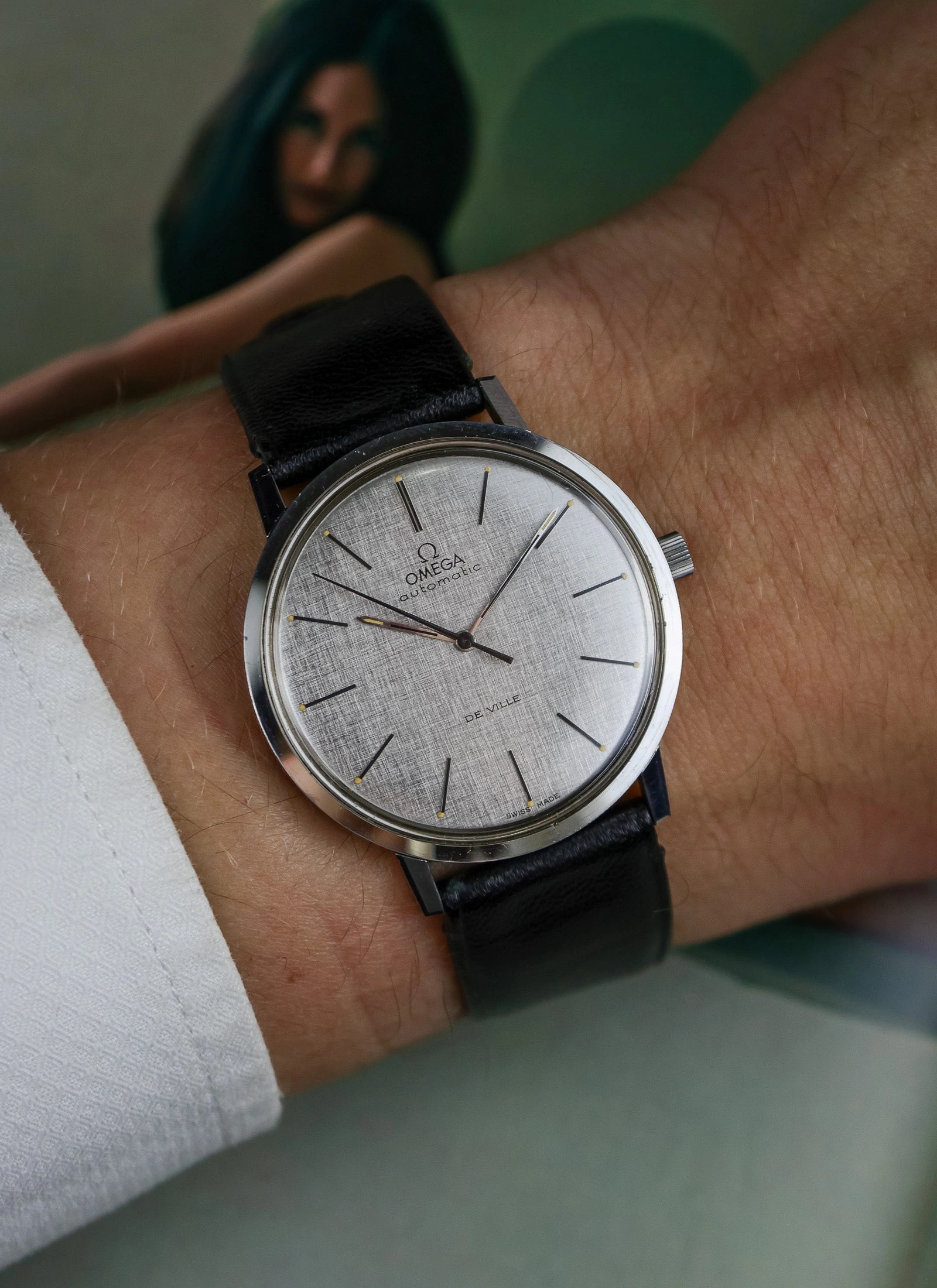 1968 Omega De Ville Linen Dial 165.008 cal. 711