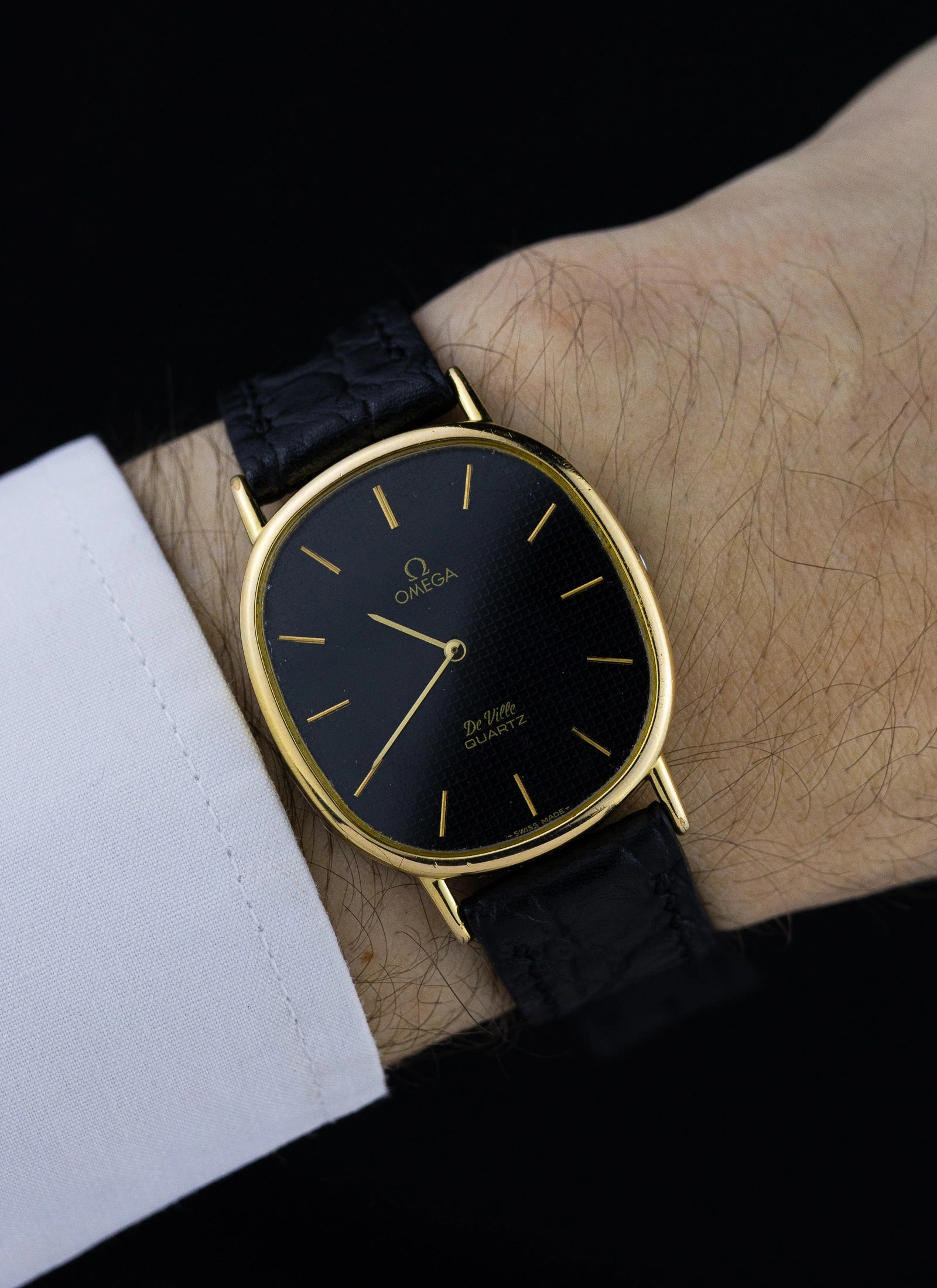 1978 Omega De Ville Black Dial 191.0093 cal. 1351