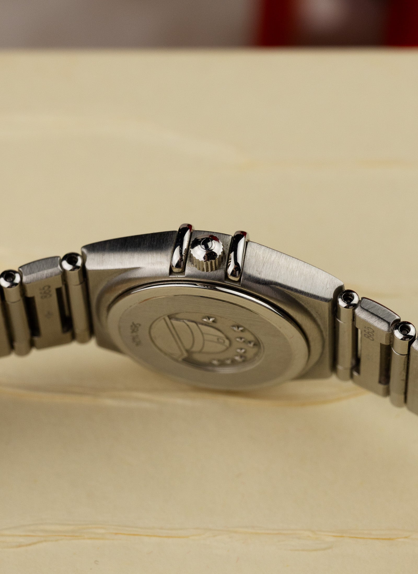1998 Lady Omega Constellation Salmon Dial 795.1203 cal. 1456 Box