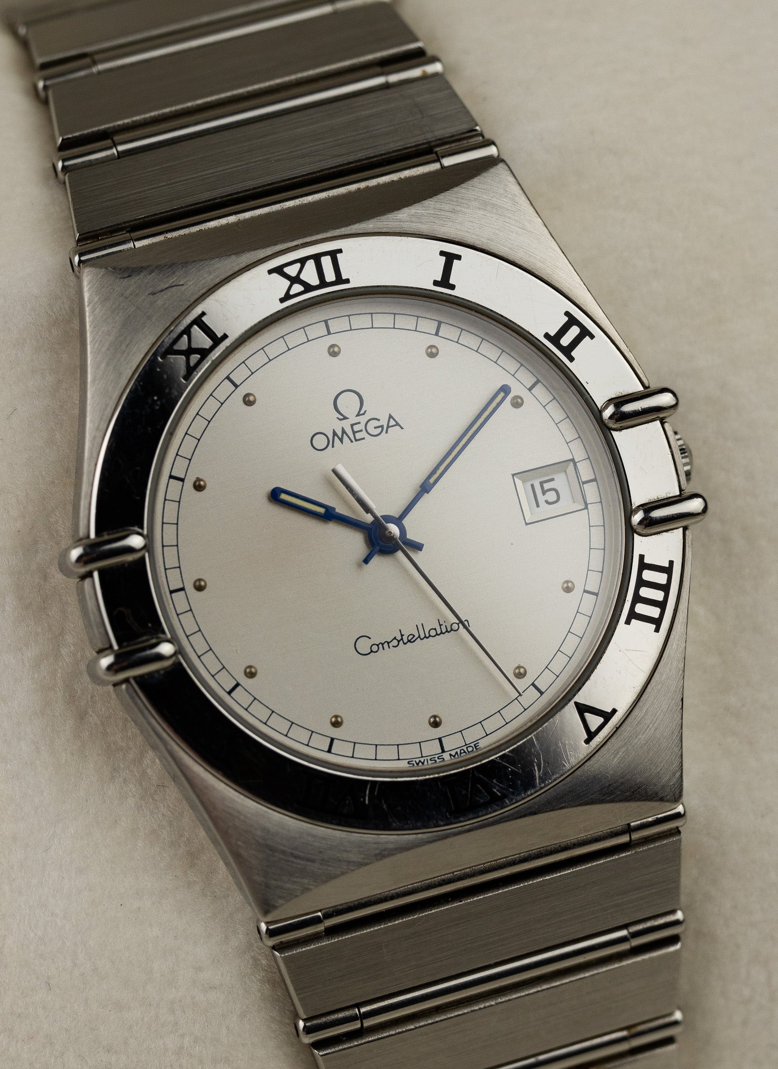 1993 Omega Constellation Manhattan 396.1080.1 Box