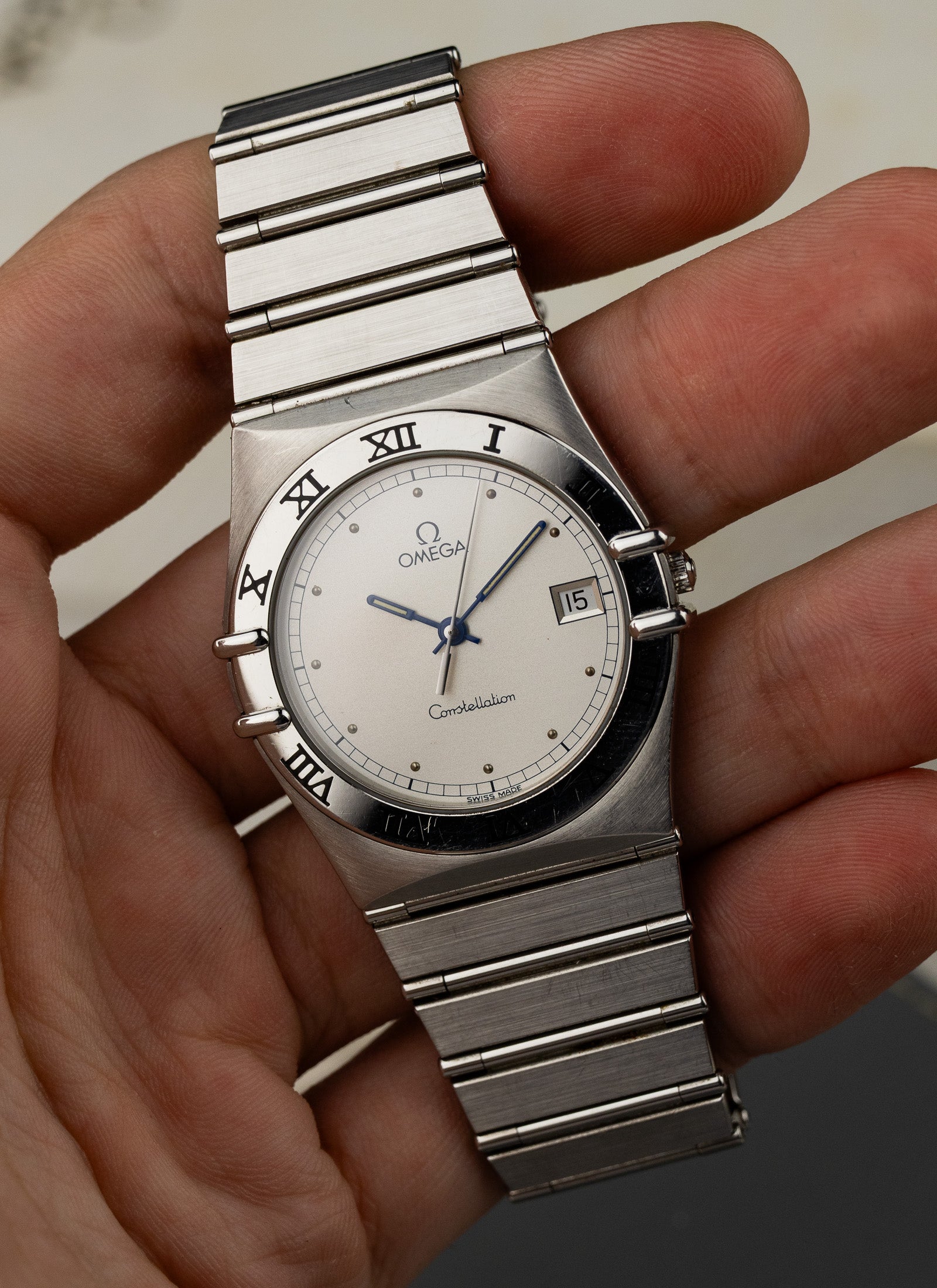 1993 Omega Constellation Manhattan 396.1080.1 Box
