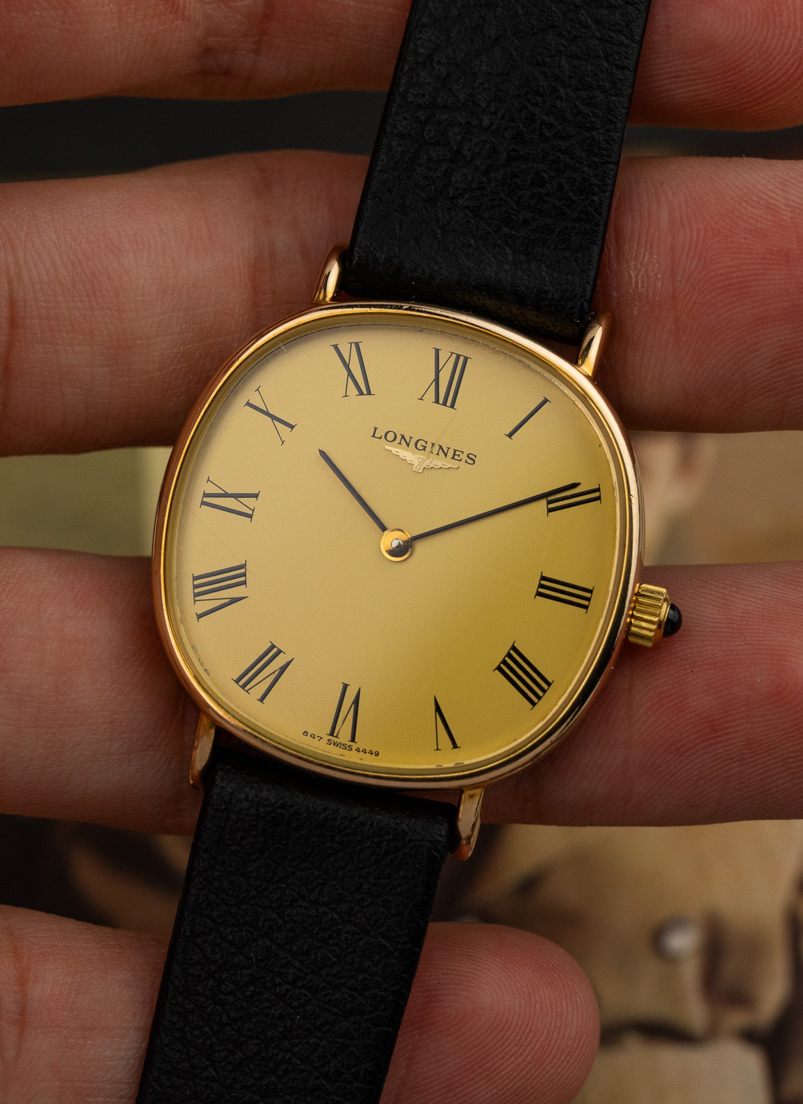 1970s Longines Roman Dial 4449 847 cal. L847.4 Serviced