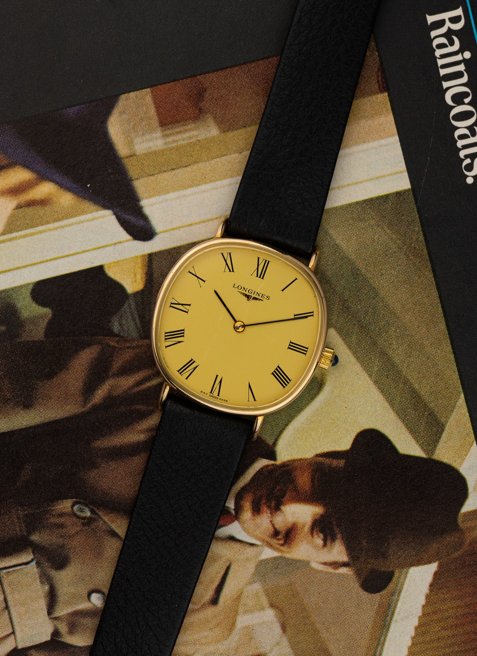 1970s Longines Roman Dial 4449 847 cal. L847.4 Serviced