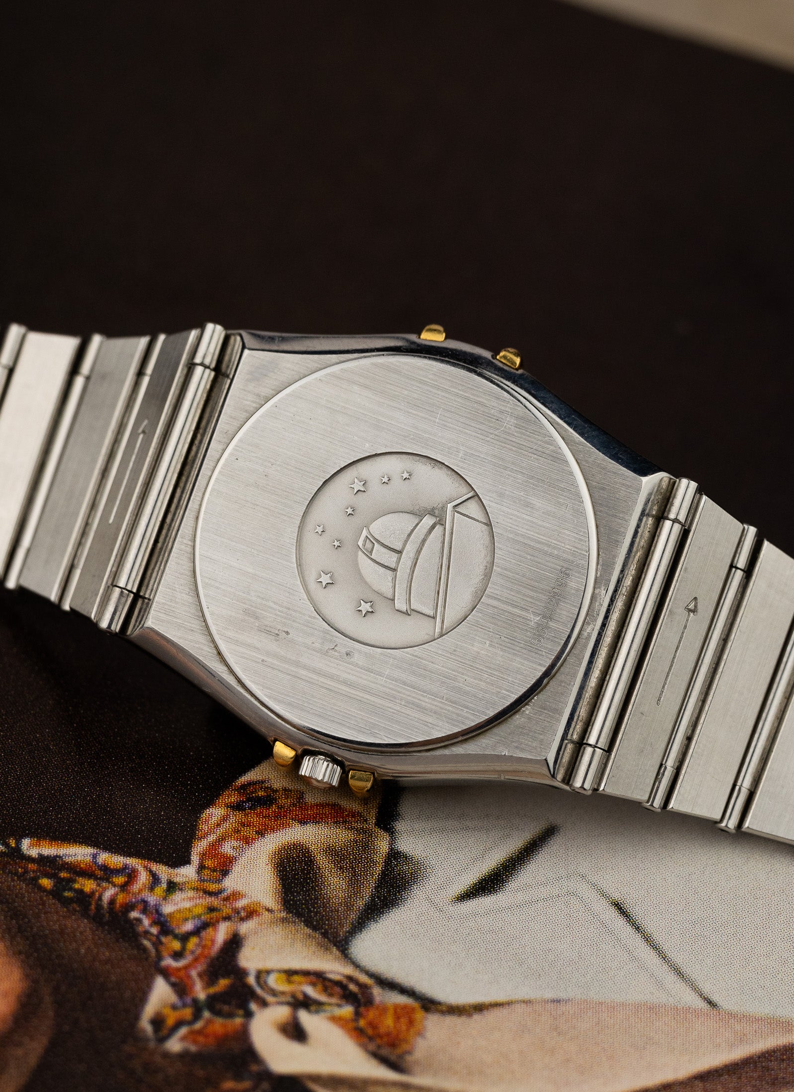 1991 Omega Constellation Manhattan Bicolor 396.1070