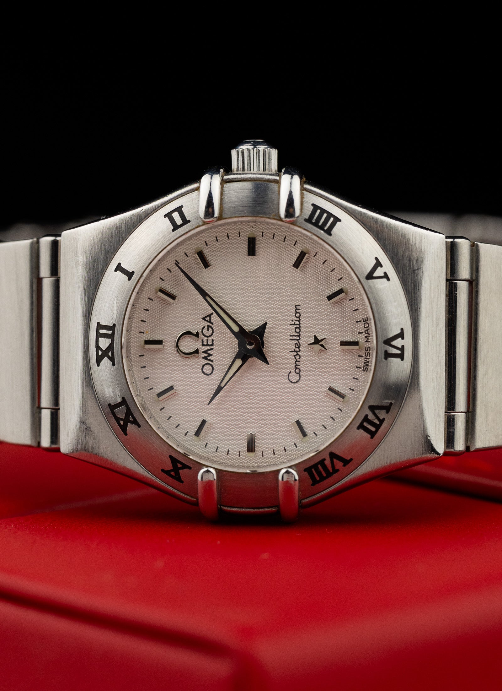 1998 Lady Omega Constellation 1562.30.00 cal. 1456 Pictograms & Service Box