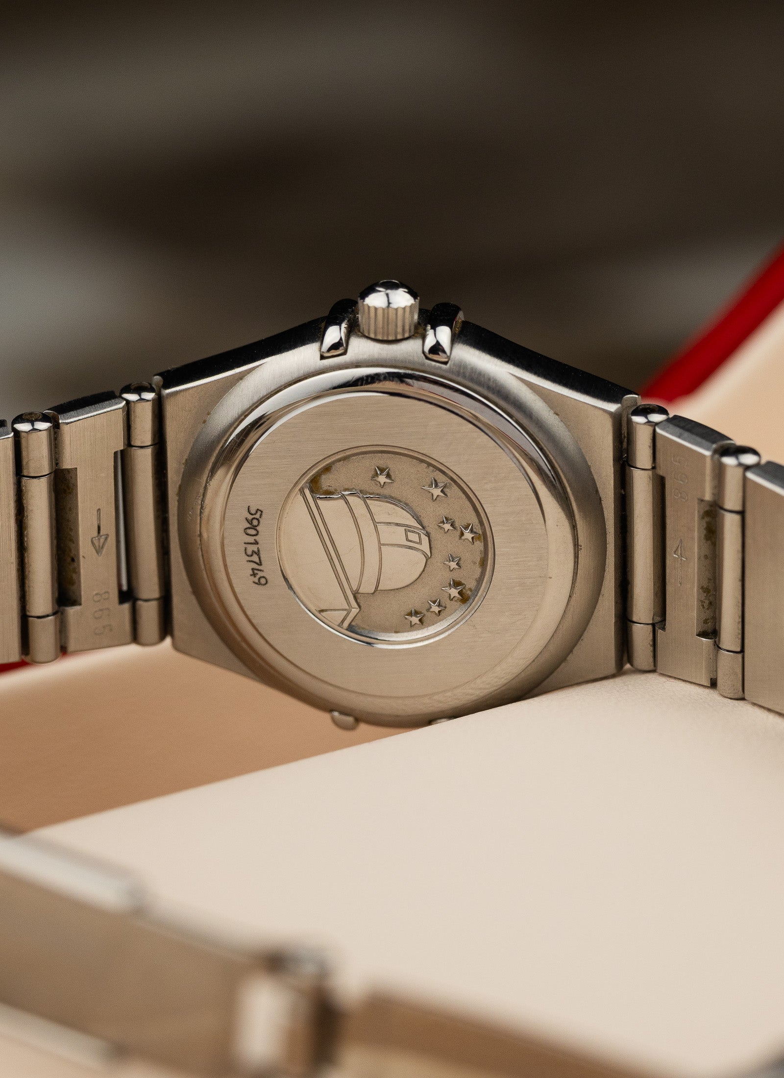 1998 Lady Omega Constellation 1562.30.00 cal. 1456 Pictograms & Service Box