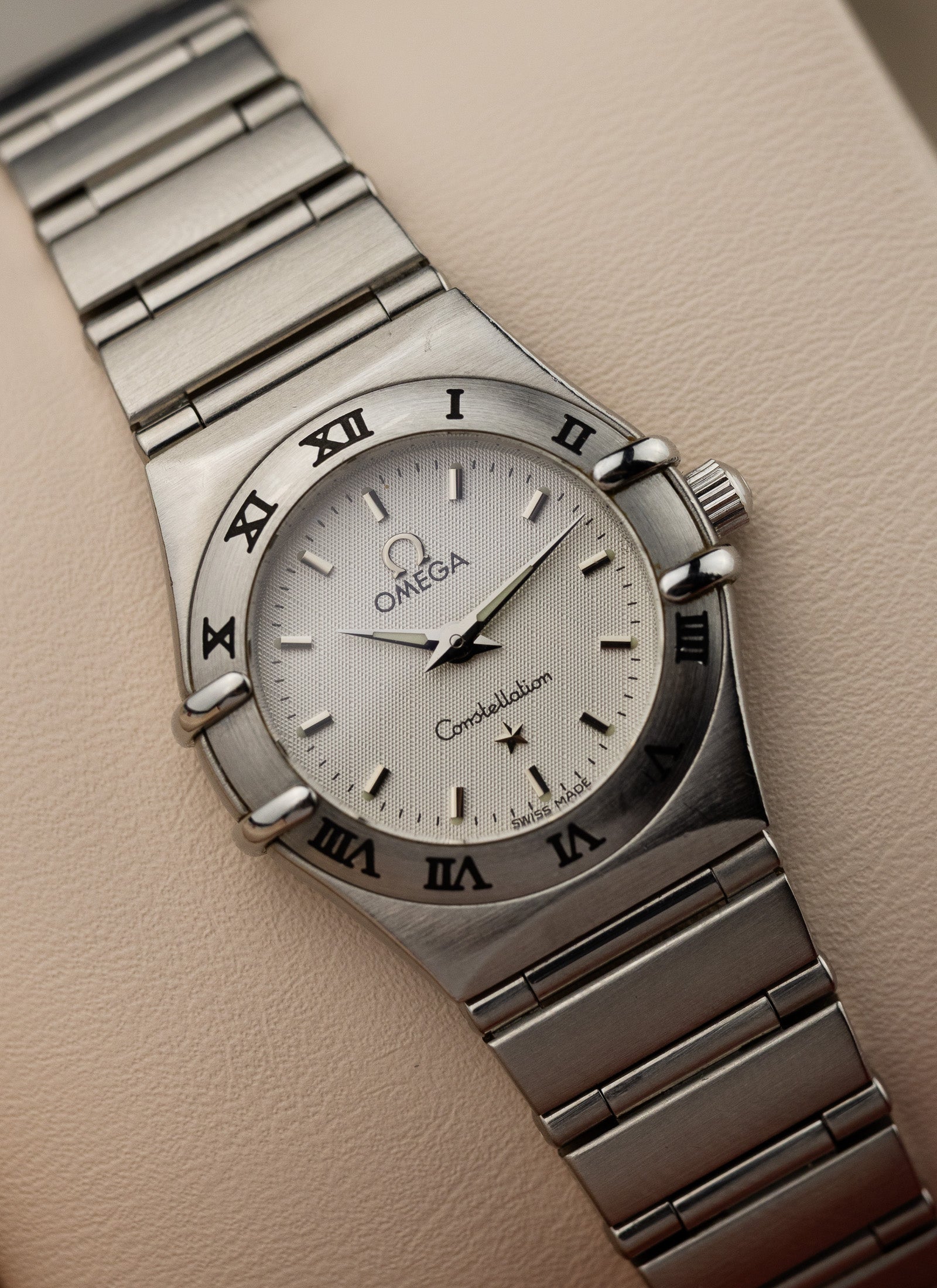 1998 Lady Omega Constellation 1562.30.00 cal. 1456 Pictograms & Service Box