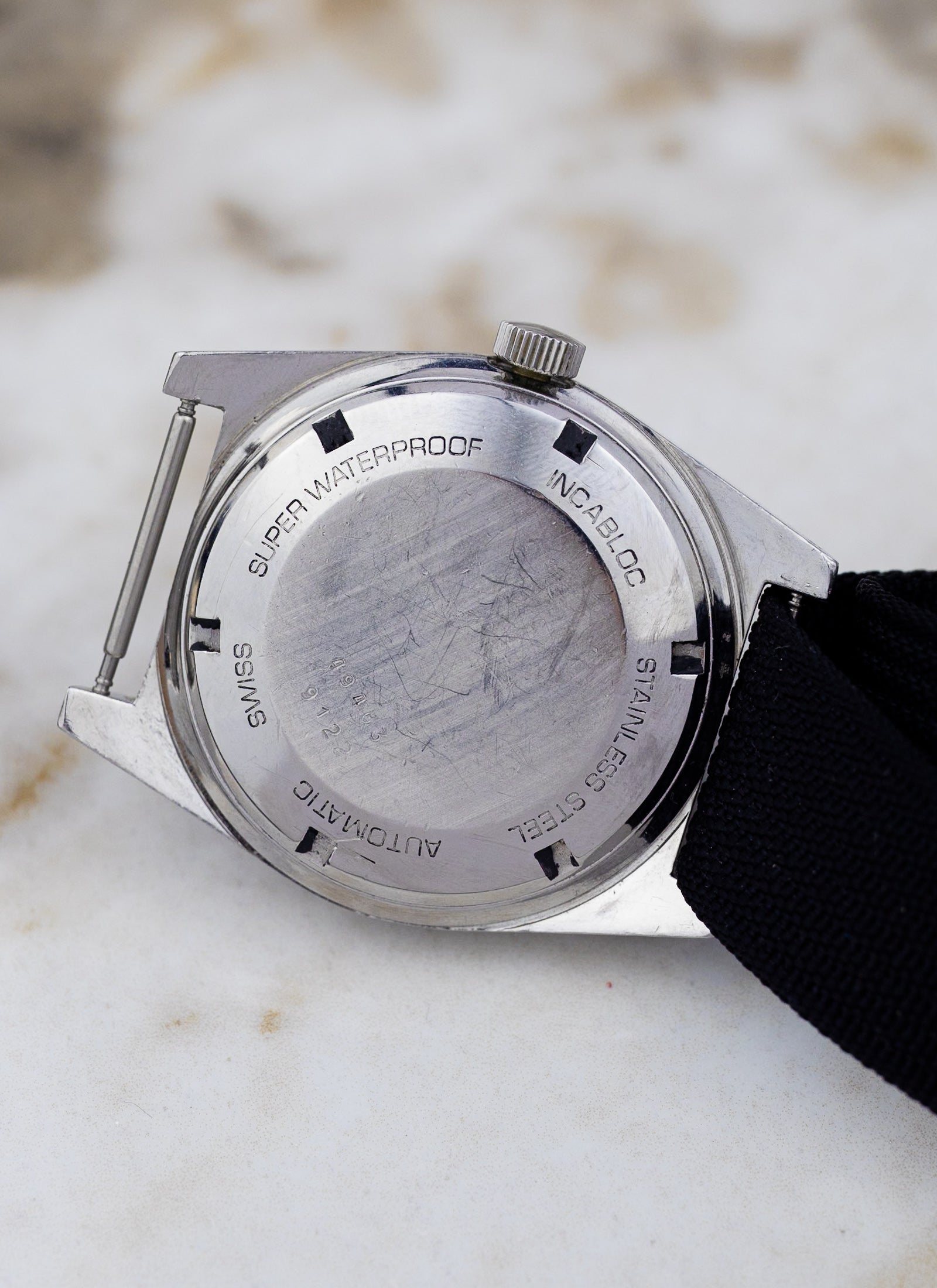 1970s Richard Vintage Diver Automatic Super Waterproof