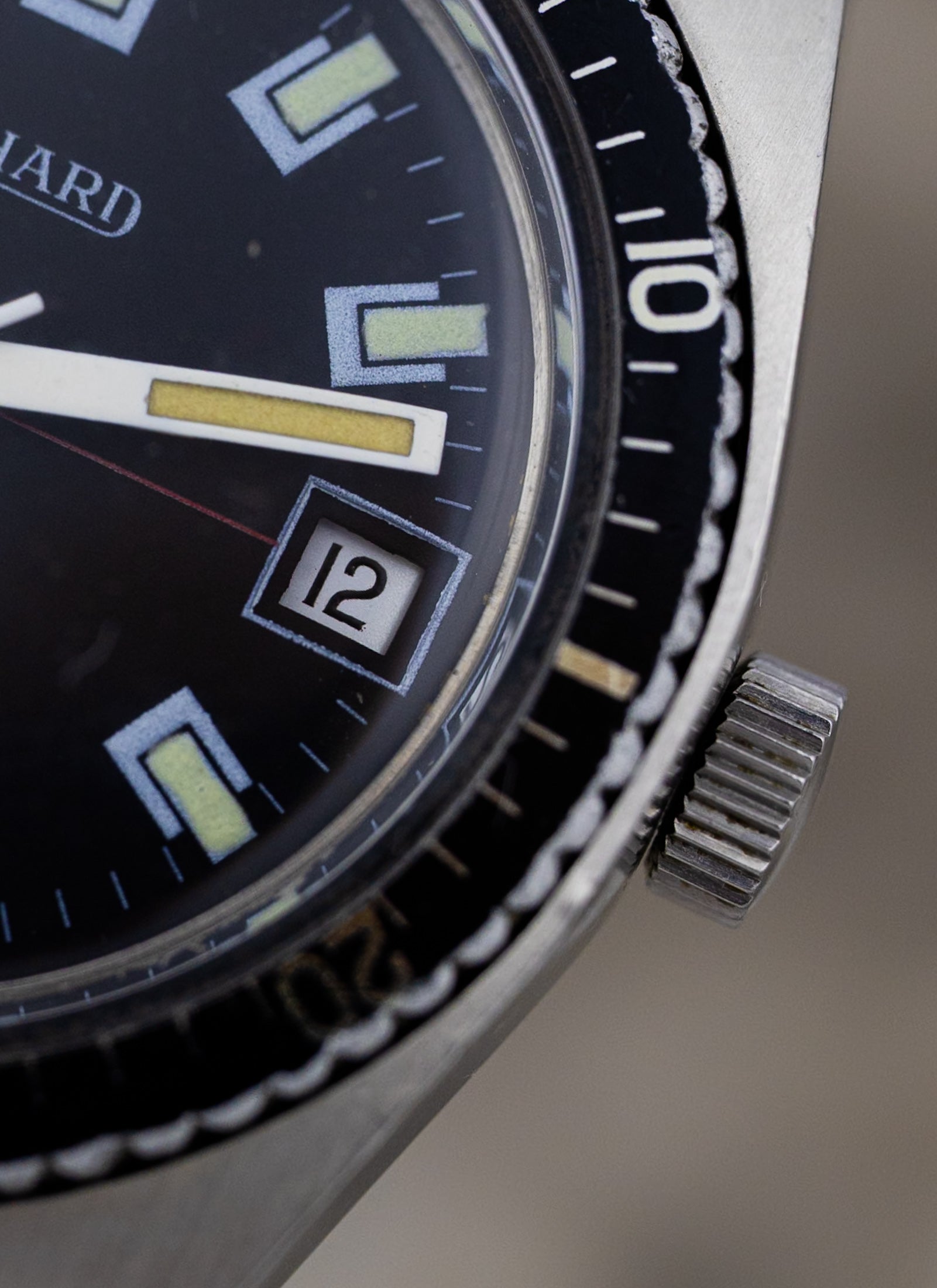 1970s Richard Vintage Diver Automatic Super Waterproof