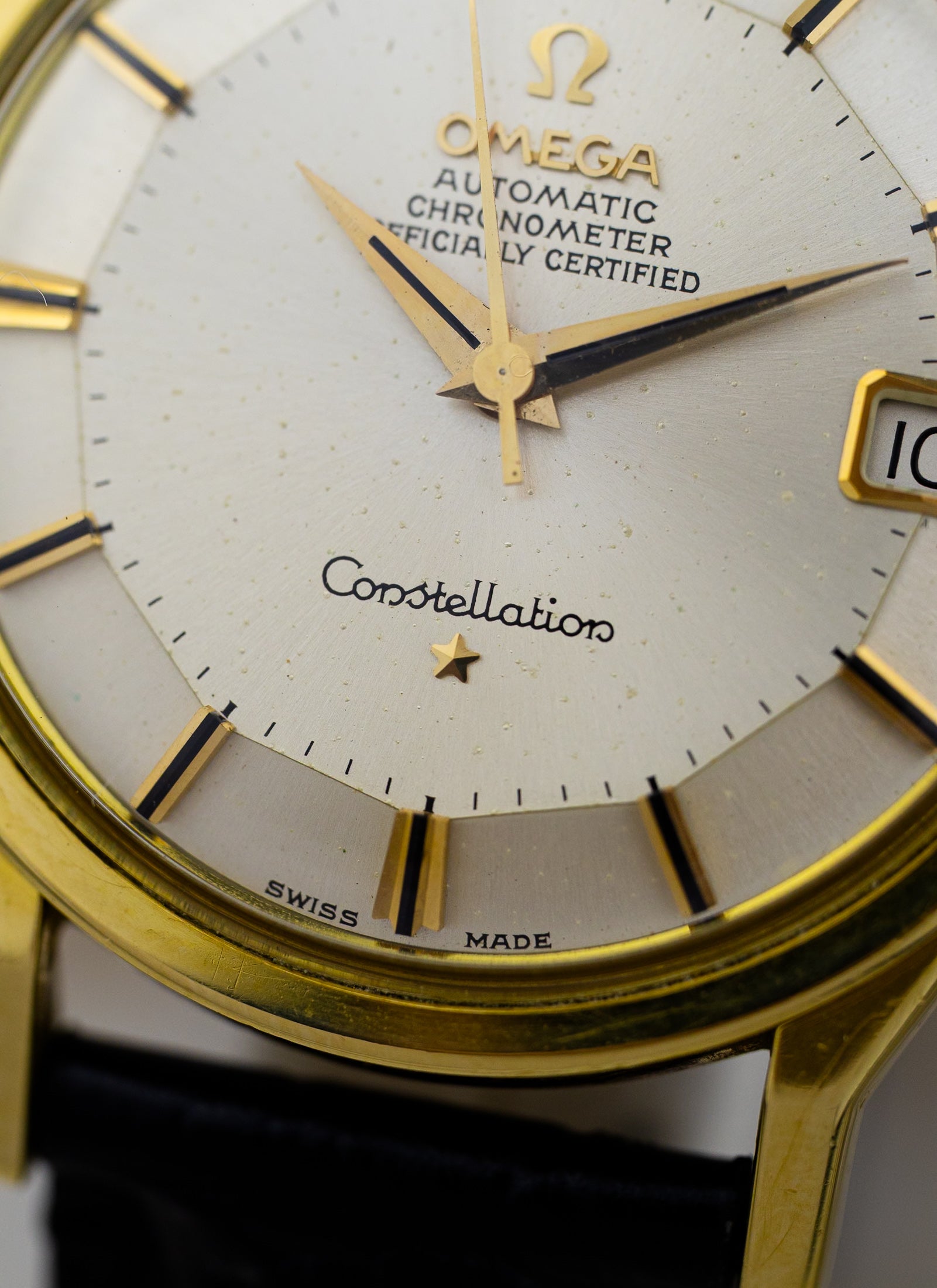 1963 18K Omega Constellation Pie Pan 168.005 cal. 561 Serviced