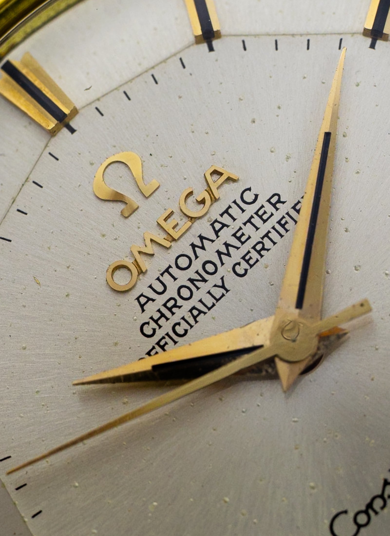 1963 18K Omega Constellation Pie Pan 168.005 cal. 561 Serviced