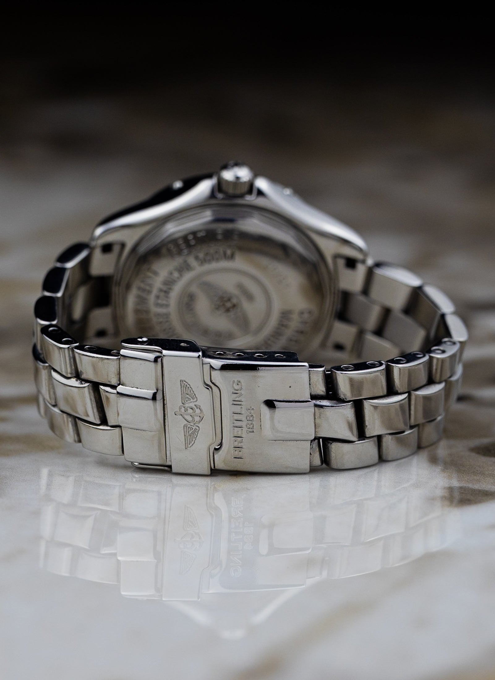 2000s Ladies Breitling Colt Oceane Diamond Bezel A57350