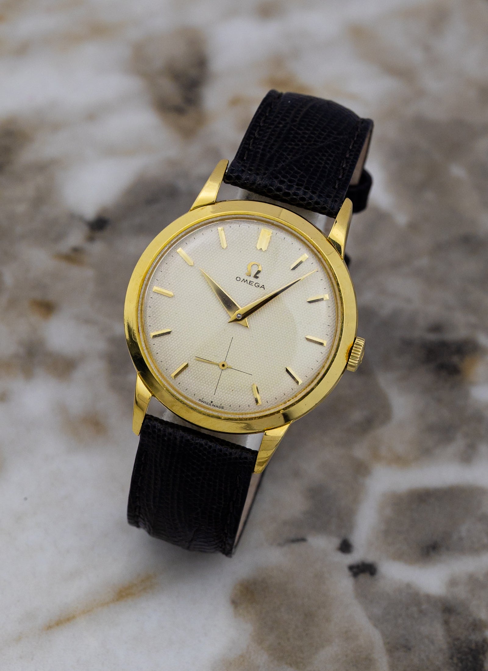 1954 18K Omega Tresor Honeycomb 2684 cal. 266 Serviced