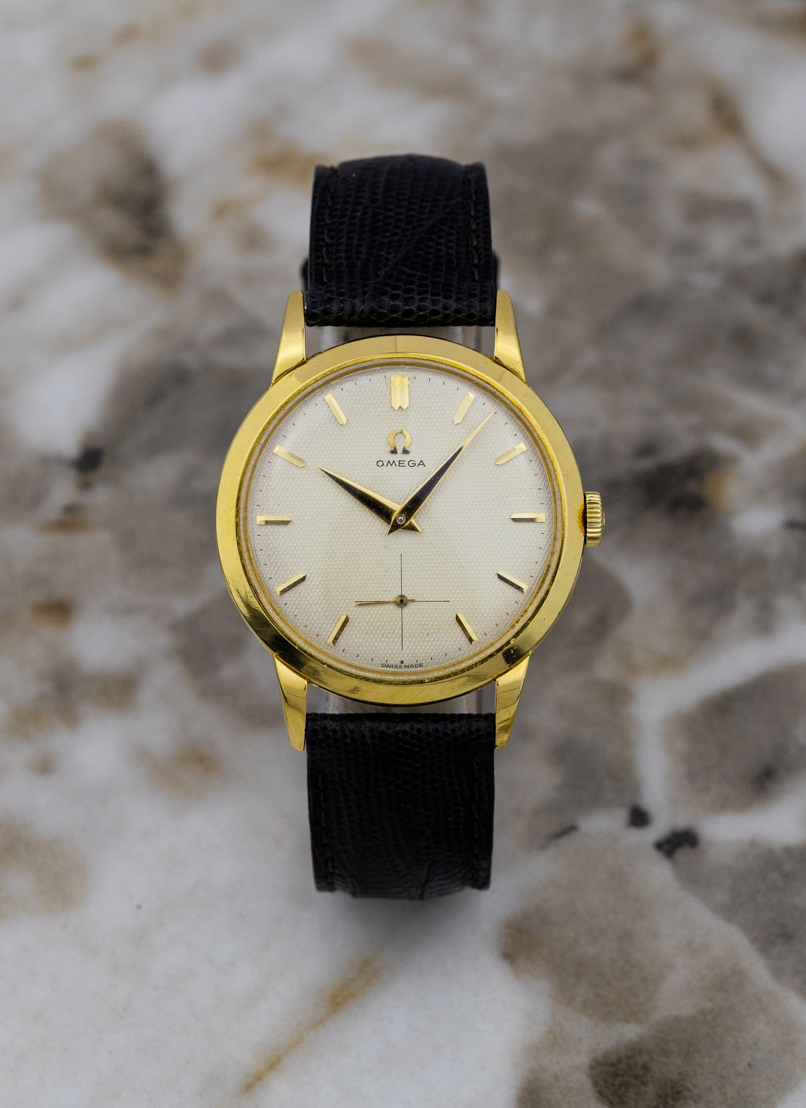 1954 18K Omega Tresor Honeycomb 2684 cal. 266 Serviced