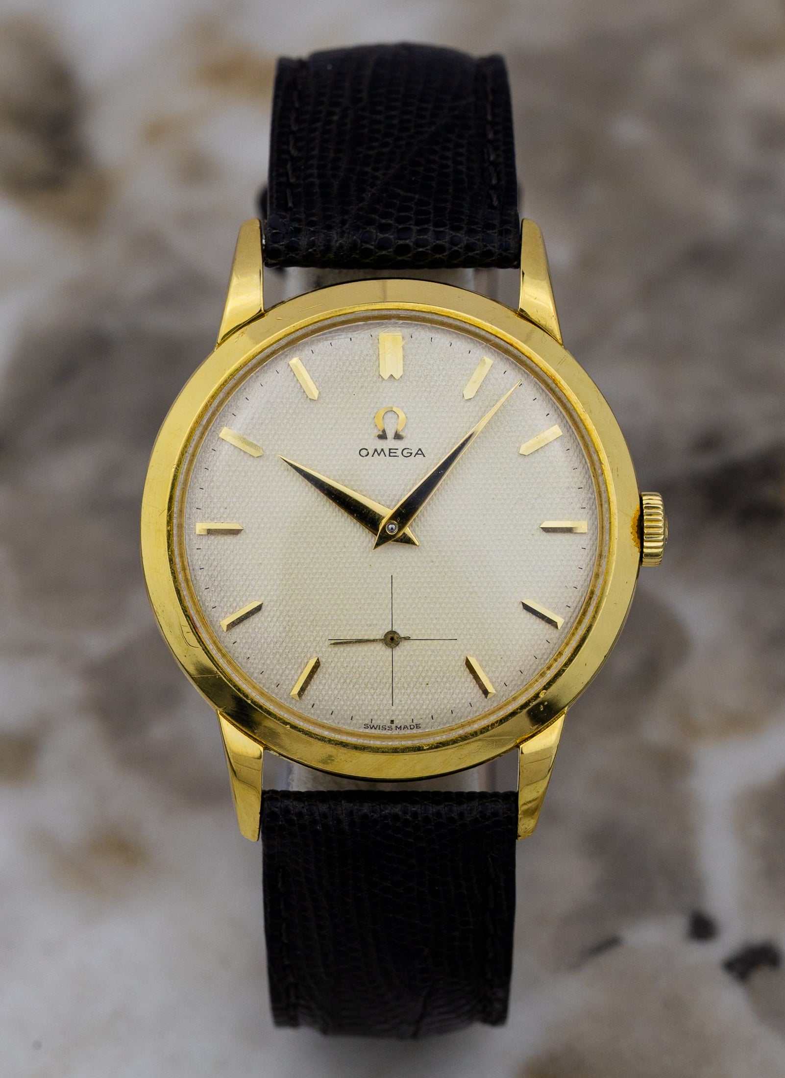 1954 18K Omega Tresor Honeycomb 2684 cal. 266 Serviced